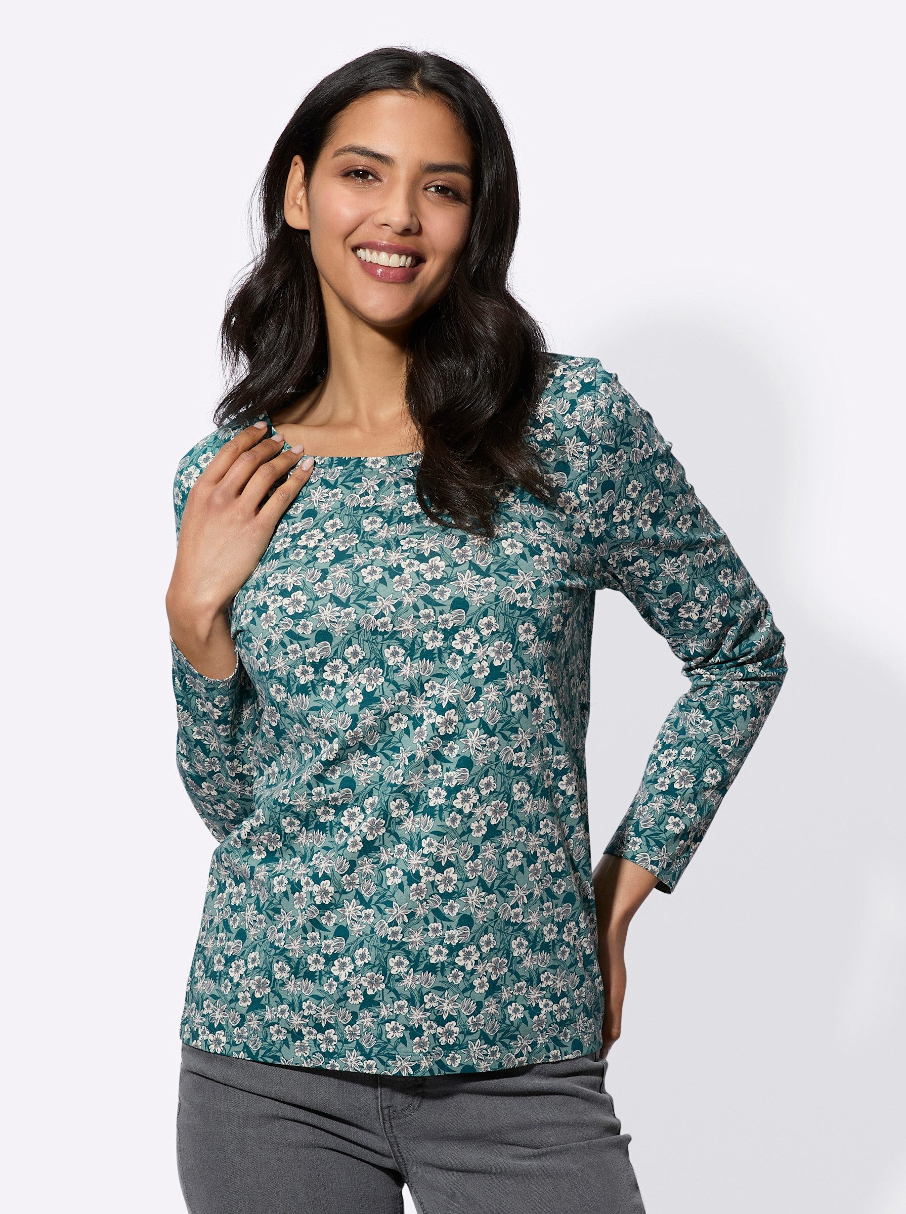Sieh an! T-Shirt Langarm-Shirt Langarm günstig online kaufen