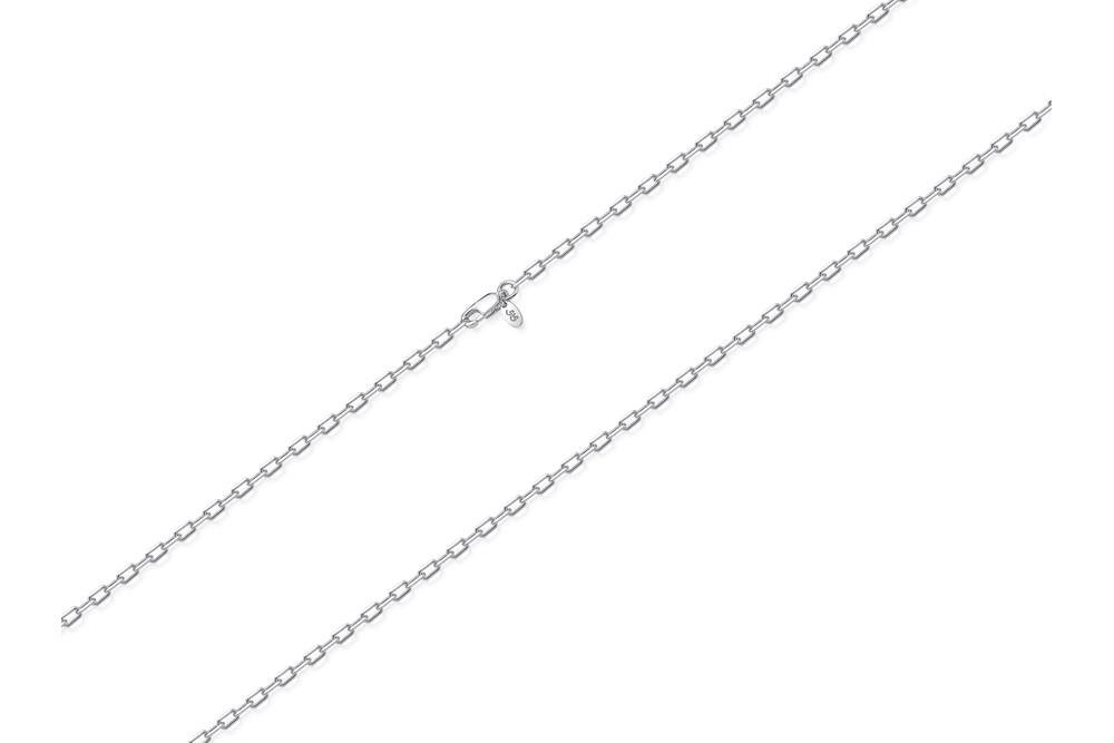 Silberkette Ankerkette 2,6mm - 925 Silber, Länge von 38-100cm wählbar