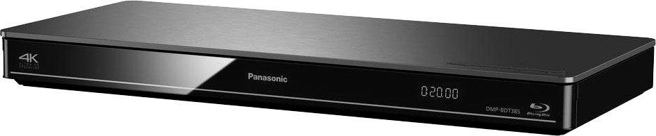 Panasonic DMP-BDT384/385 Blu-ray-Player (3D) BD-Video, / HD (Ethernet), WLAN, (FULL Silber LAN Upscaling) 4K