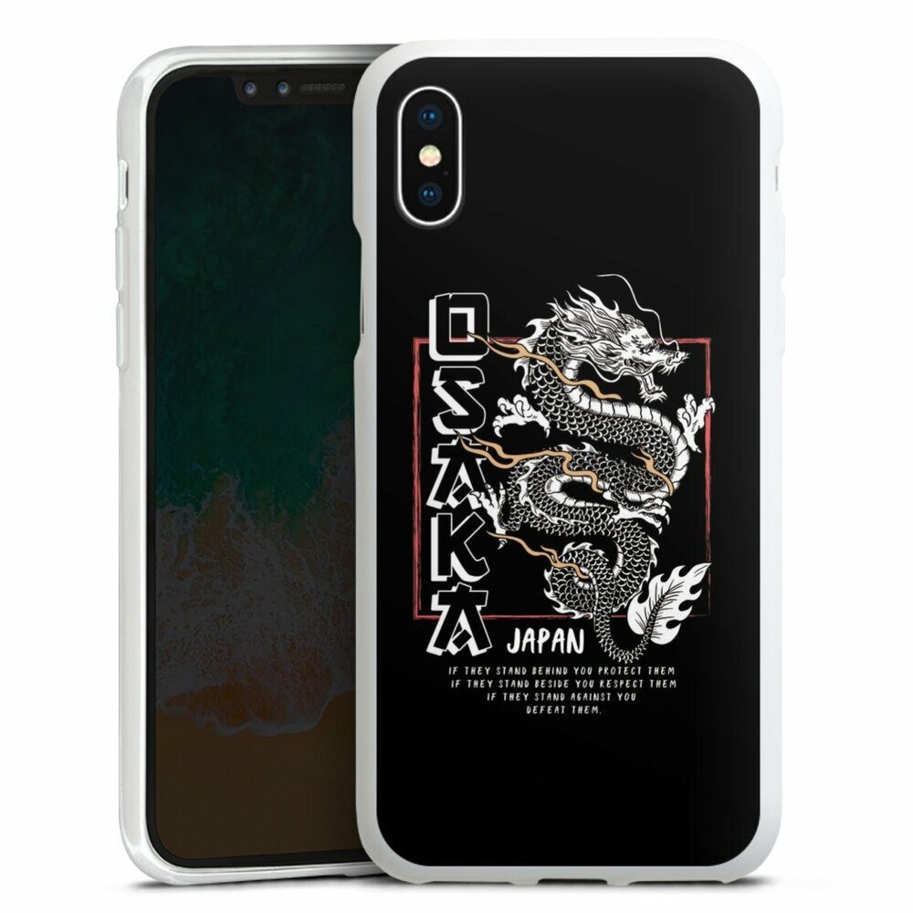 DeinDesign Handyhülle »Japan Drache Meer Osaka Dragon«, Apple iPhone Xs  Silikon Hülle Bumper Case Handy Schutzhülle online kaufen | OTTO