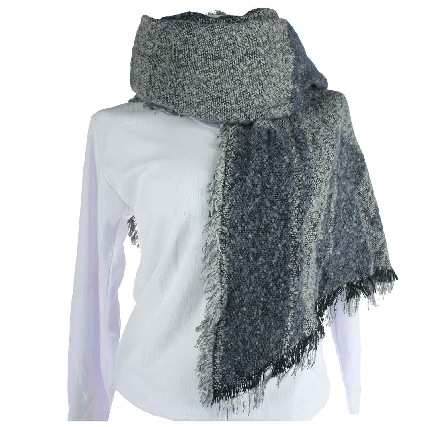 Antonio Strickschal Antonio Schal grau günstig online kaufen