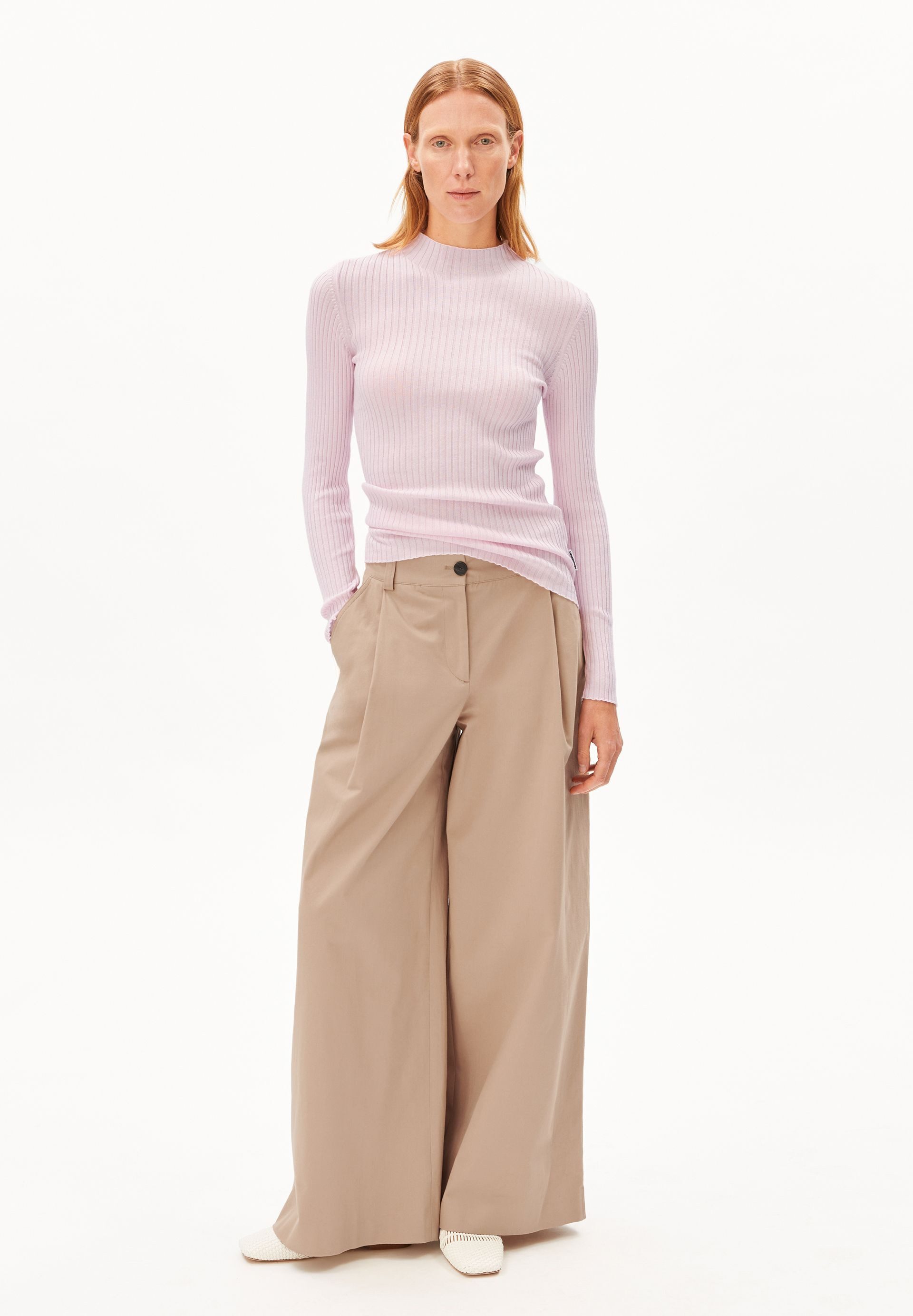 Armedangels Strickpullover ALAANIA Pullover Slim Fit aus Bio-Baumwolle Fitt günstig online kaufen