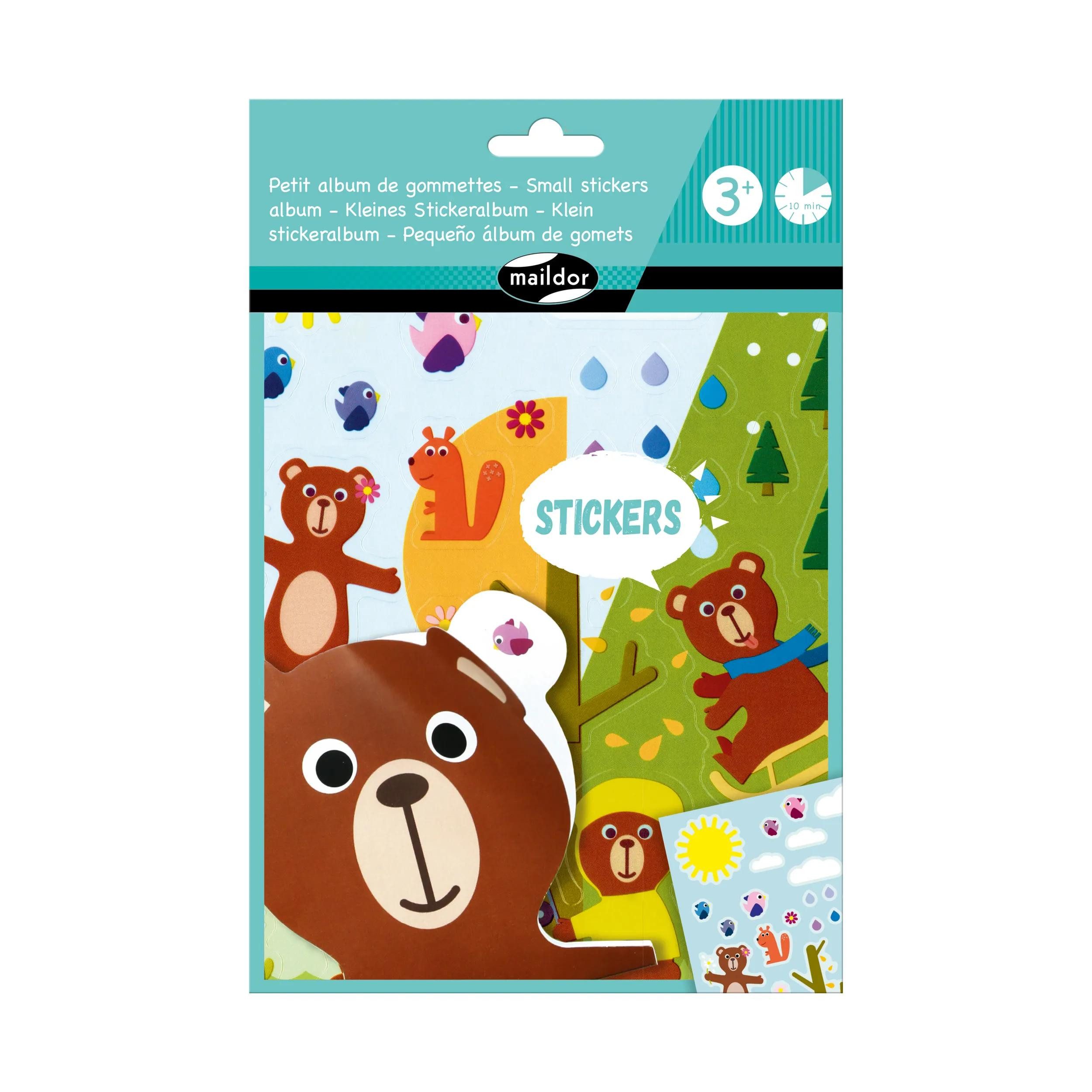 maildor Sticker 10x Kreativset, Stickeralbum - Mehrfarbig AF021C, My Mandarine