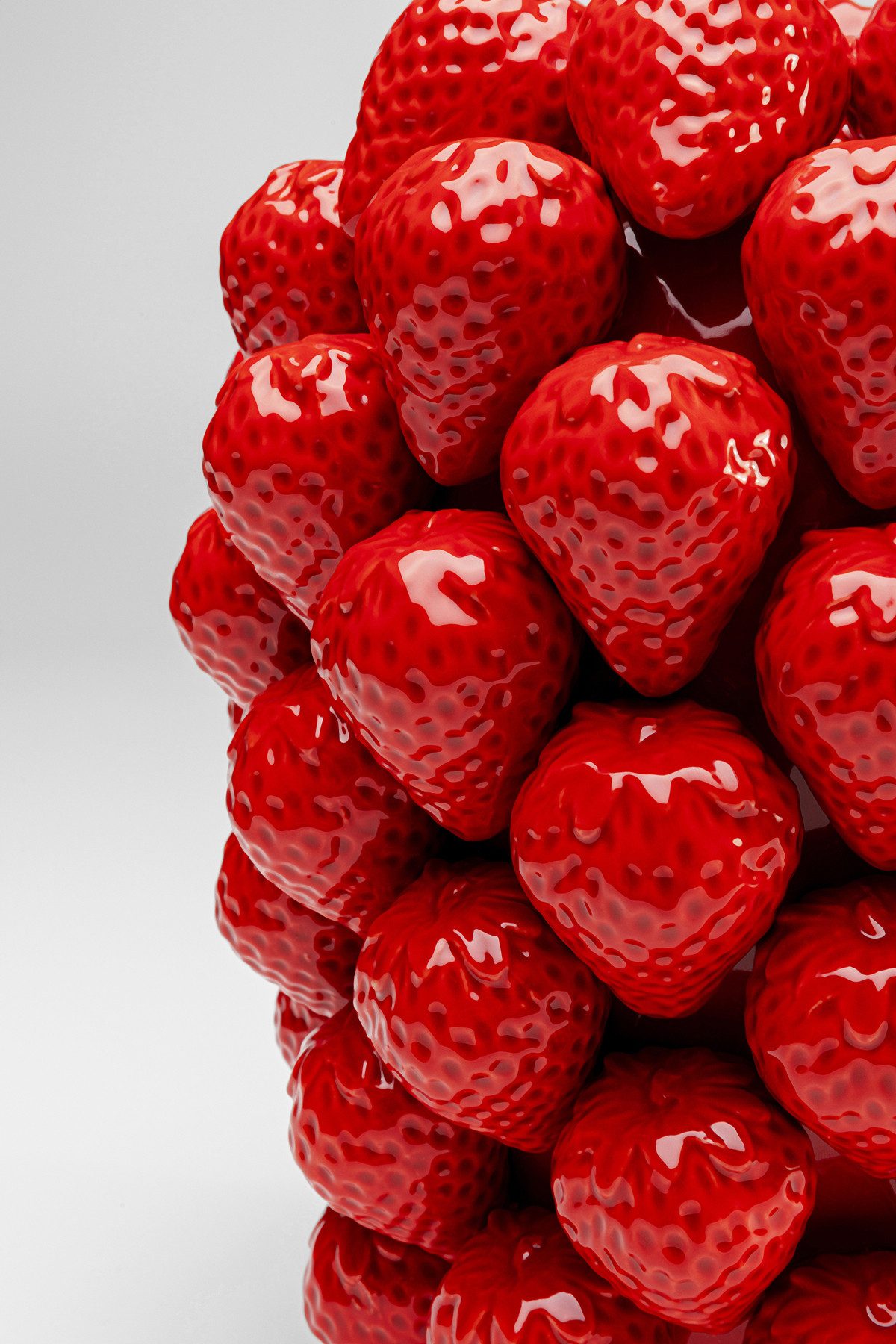 Kare Design Tischvase Vase Strawberries