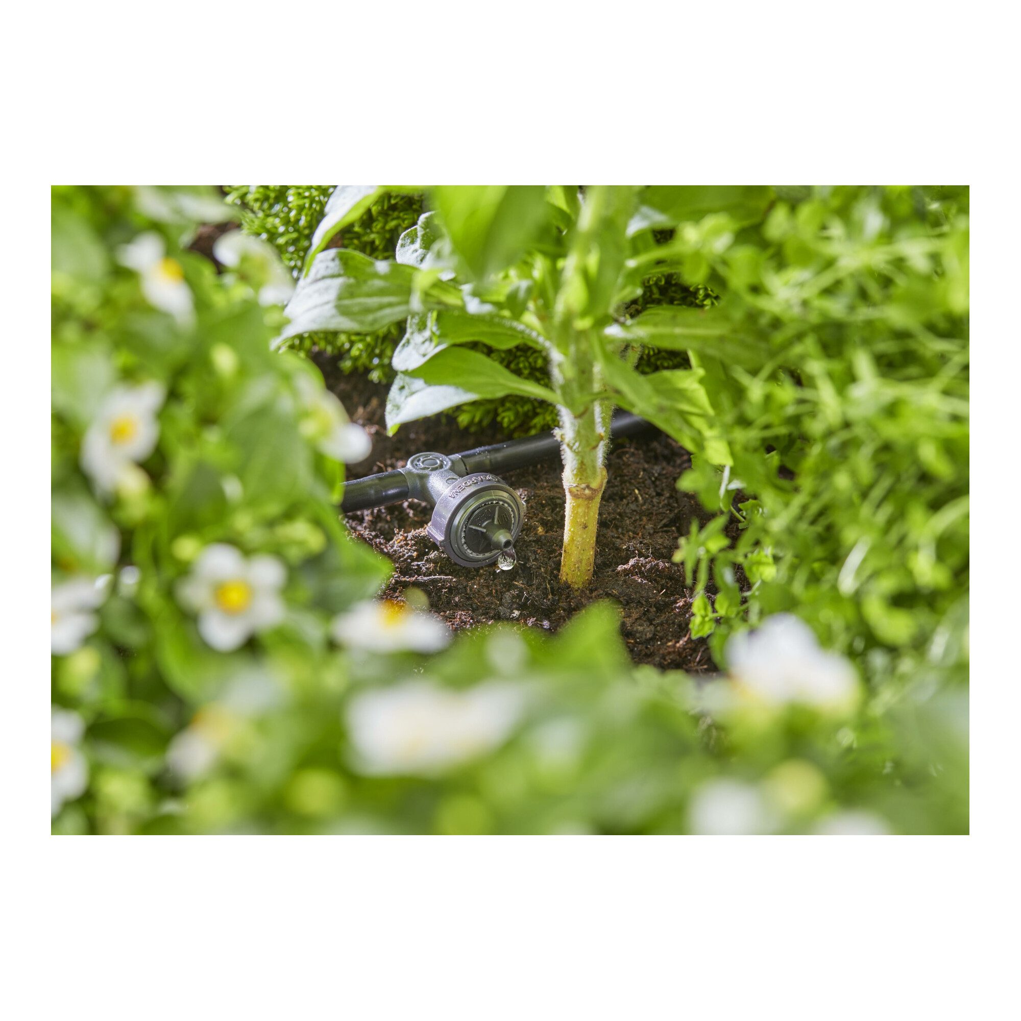 GARDENA Bewässerungssystem Gardena Micro-Drip-System Reihentropfer druckausgleichend 2 l/h - Inha
