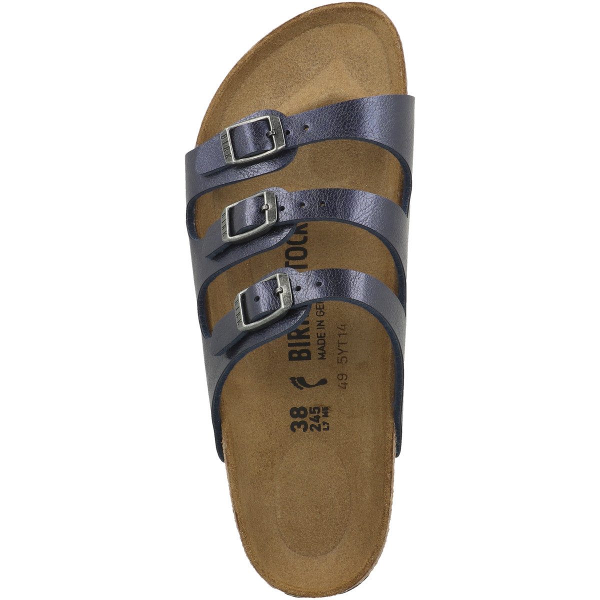 Birkenstock Florida Birko-Flor Graceful schmal Damen Sandale Sandaletten, S günstig online kaufen