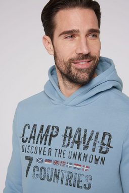 CAMP DAVID Kapuzensweatshirt mit Baumwolle