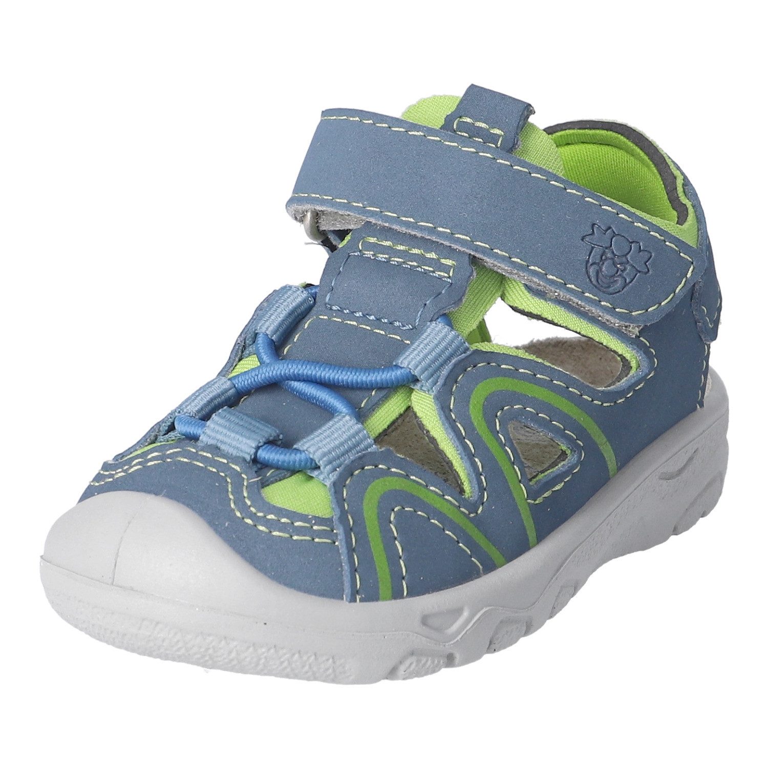 PEPINO by RICOSTA Gary WMS: mittel Sandale Badeschuh mit Klett, Größenschablone zum Download