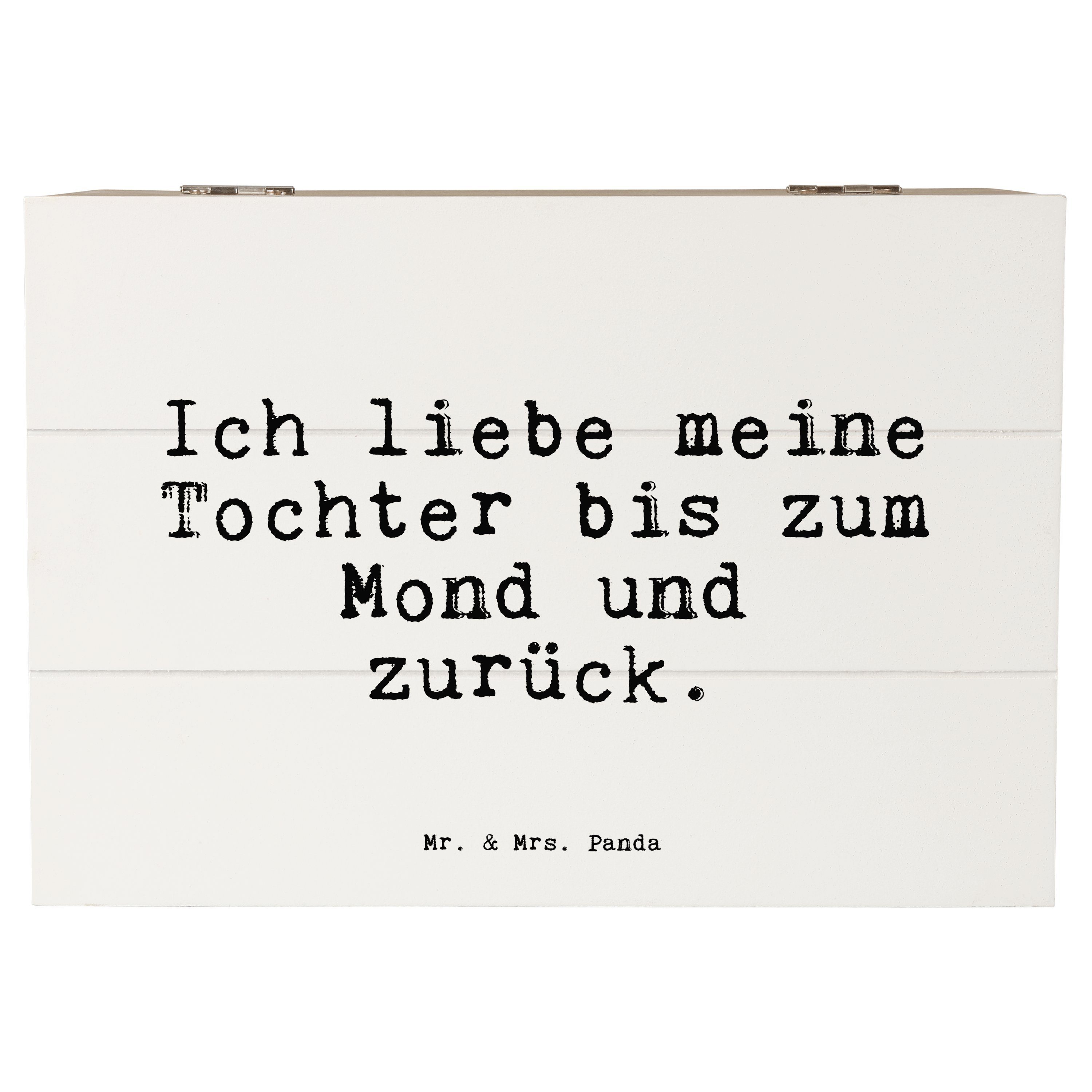 Mr. & Mrs. Panda Dekokiste »Ich liebe meine Tochter... Weiß