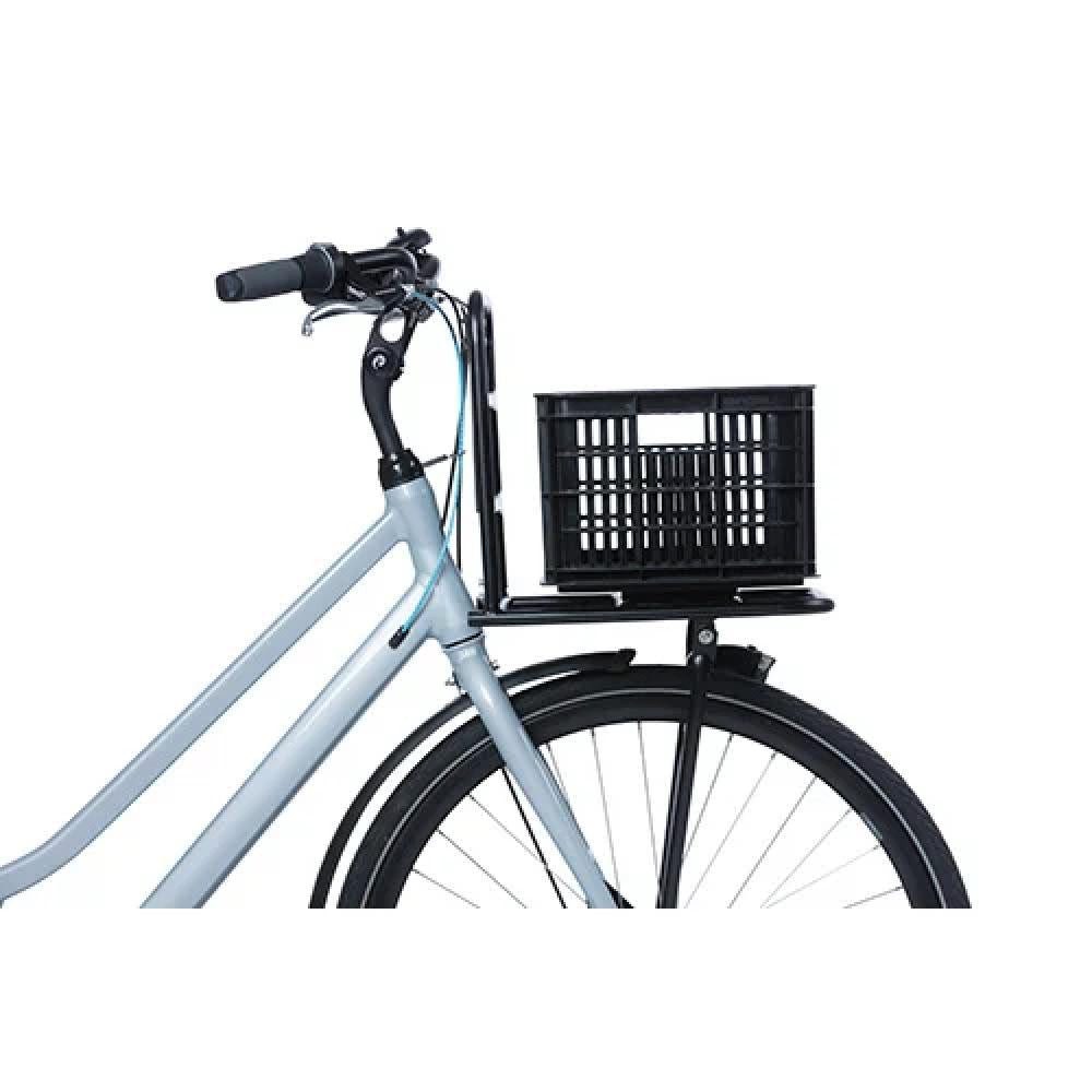 Basil Fahrradkorb Basil Crate S Fahrradkiste schwarz, 17,5 Liter, recycelter Kunststoff