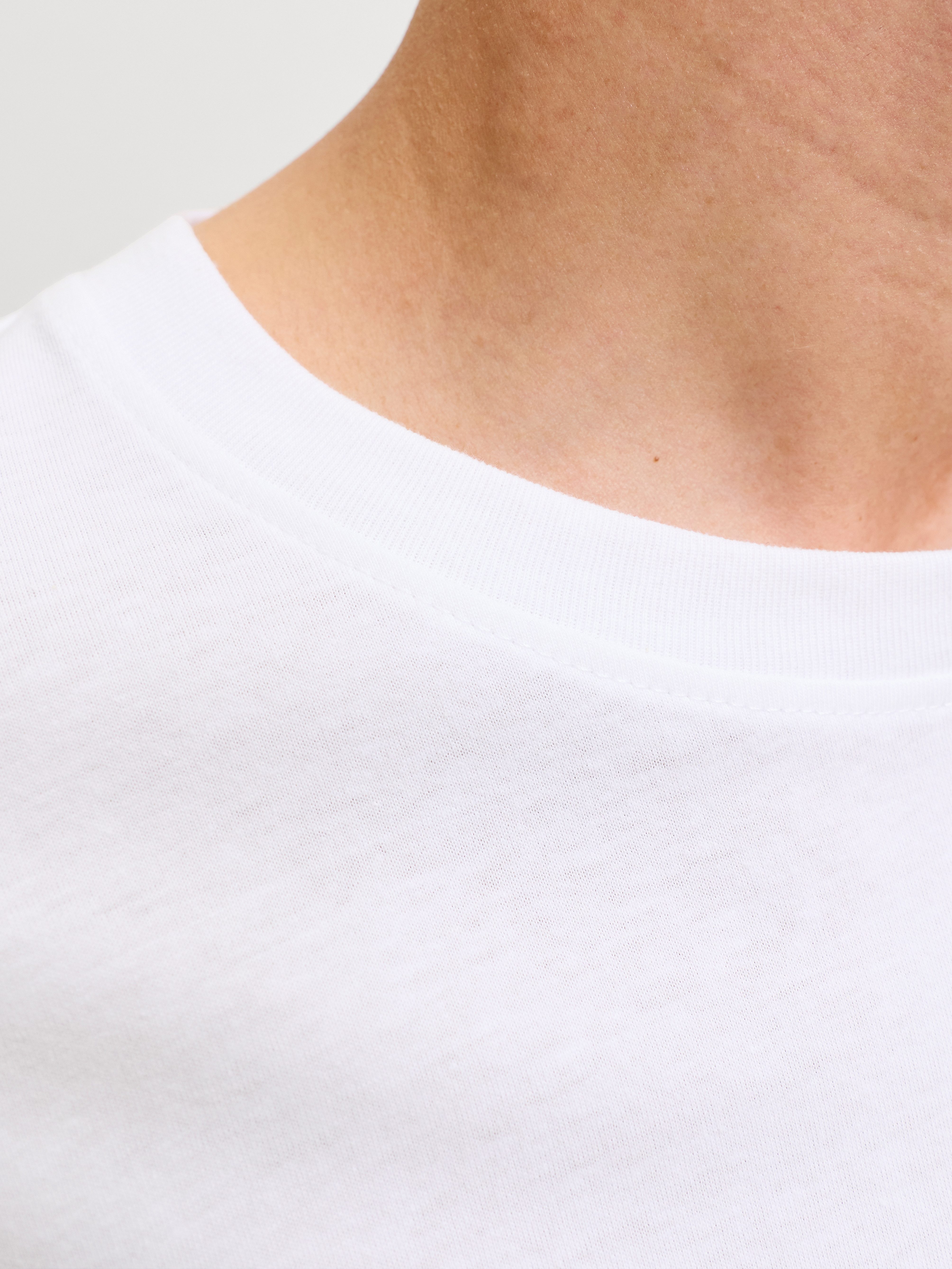 Jack & Jones T-Shirt JJAERO TEE SS CREW NECK Baumwolle, regular fit – Bild 3 von 5