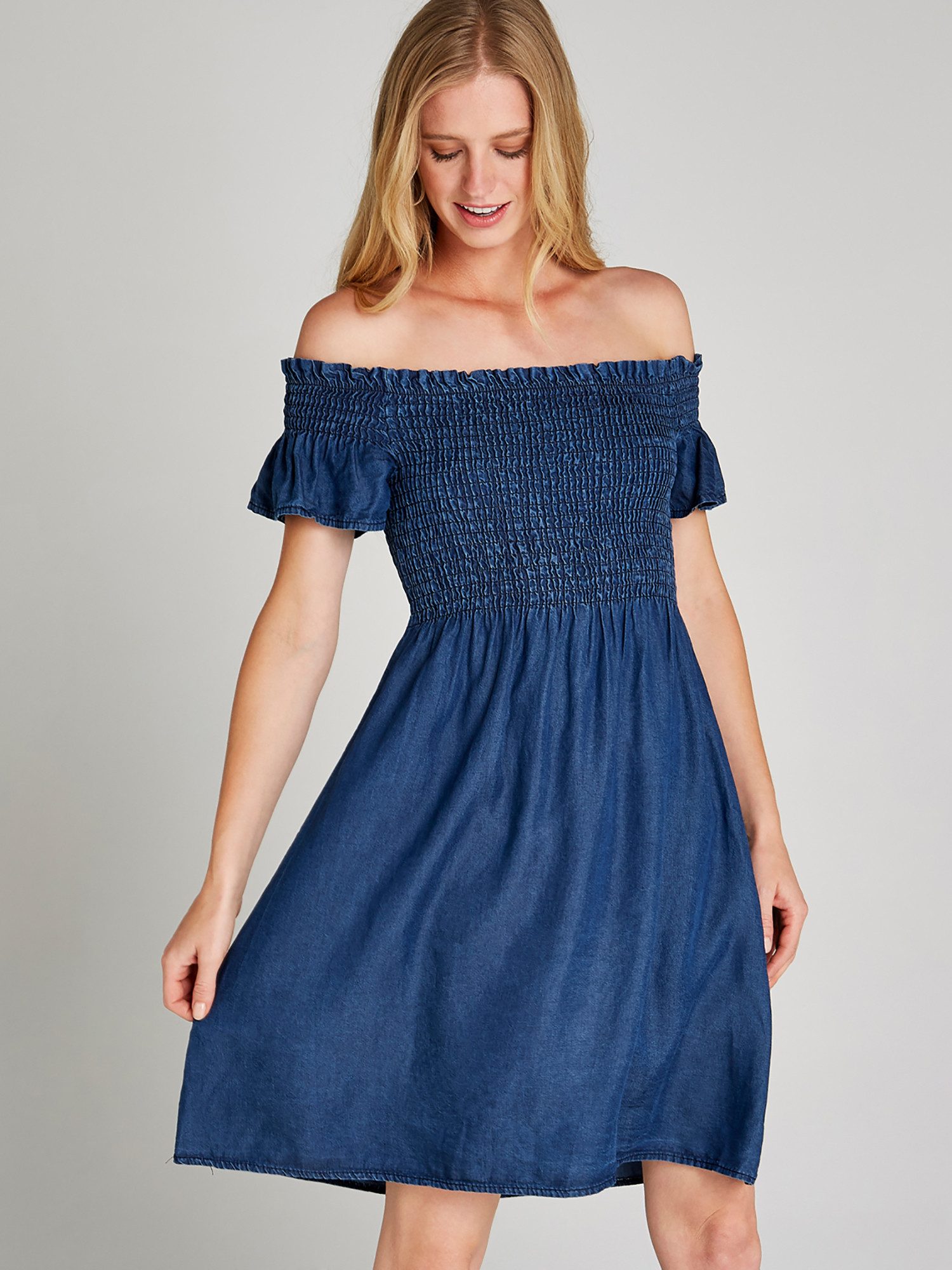 Apricot Minikleid günstig online kaufen