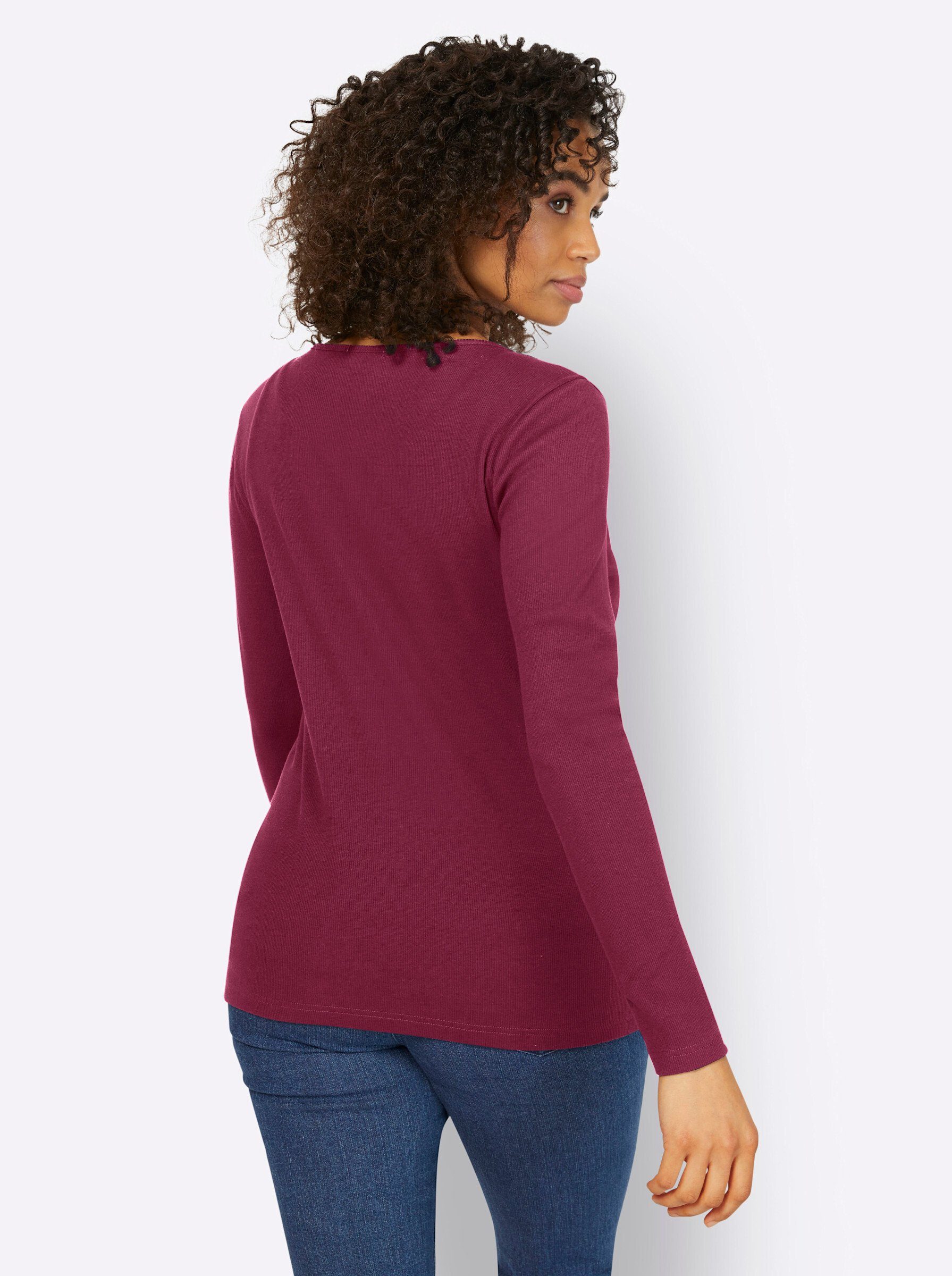 heine T-Shirt Langarmshirt . günstig online kaufen