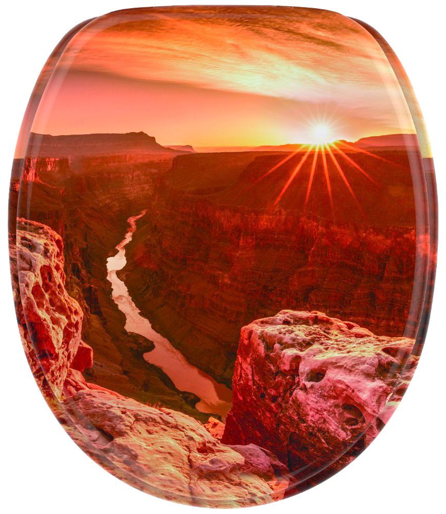 Sanilo WC-Sitz Grand Canyon, mit Absenkautomatik günstig online kaufen