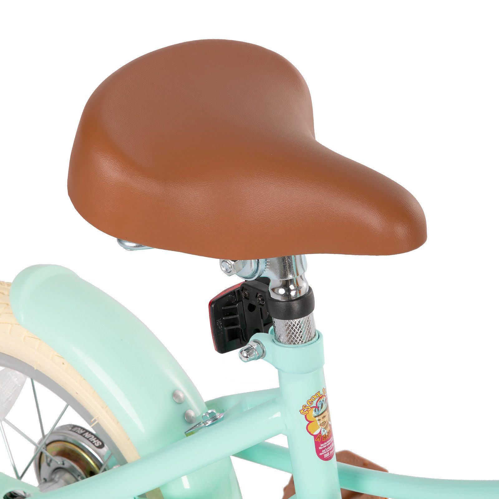 JOYSTAR Kinderfahrrad 12/14/16/18/20 Kinderfahrrad für 2-13 Jahre alte Mädchen, 12" 14" 16" Zoll mit Stützrädern & Korb, Kotflügel 20 Zoll mit Ständer