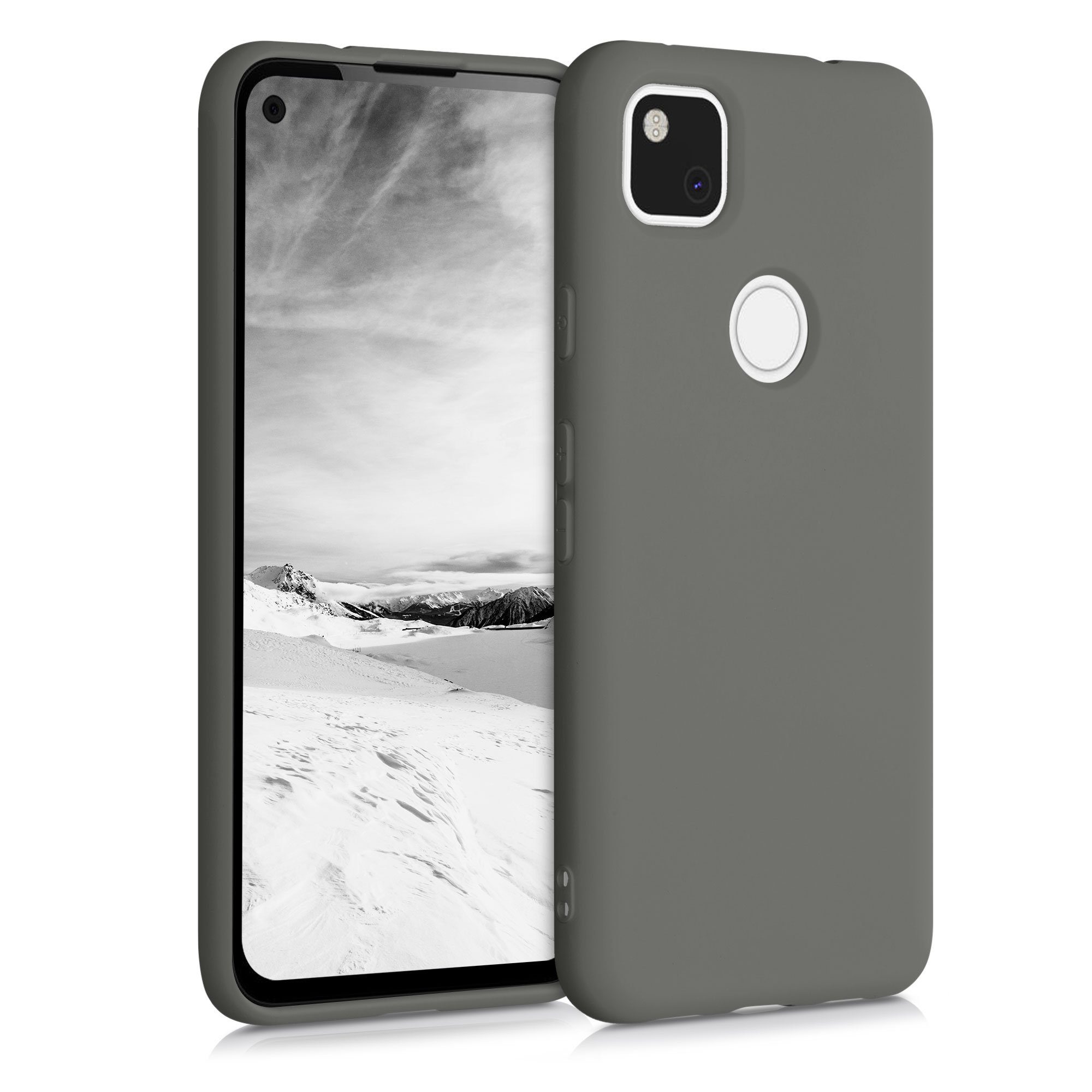 kwmobile Handyhülle Slim Case für Google Pixel 4a, Hülle Silikon Handy - Handyhülle gummiert