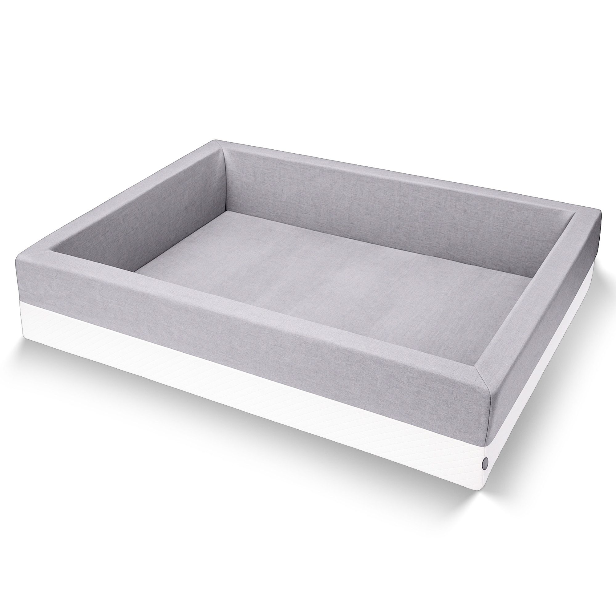 Rainbow Kids Bällebad XXL Luxus Bällebad Bällepool Spielbecken 120x90x40 ohne Bälle, Made in Europe