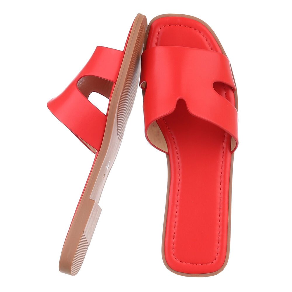 Ital-Design Komfortable Sandalen für Alltag und Freizeit Pantolette (893228 günstig online kaufen