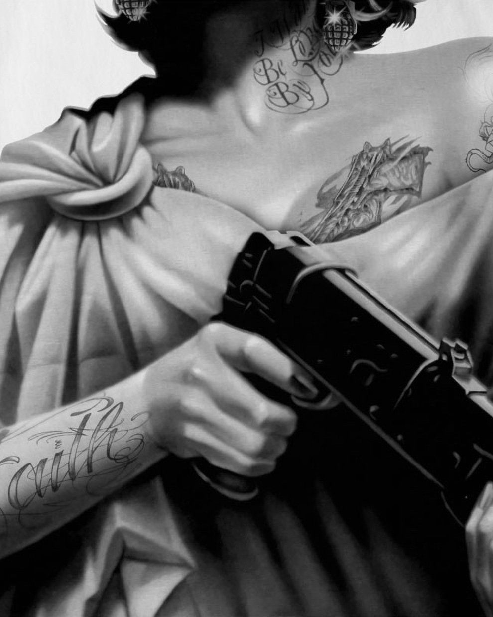 style3 T-Shirt Marilyn Monroe tattoo rock günstig online kaufen