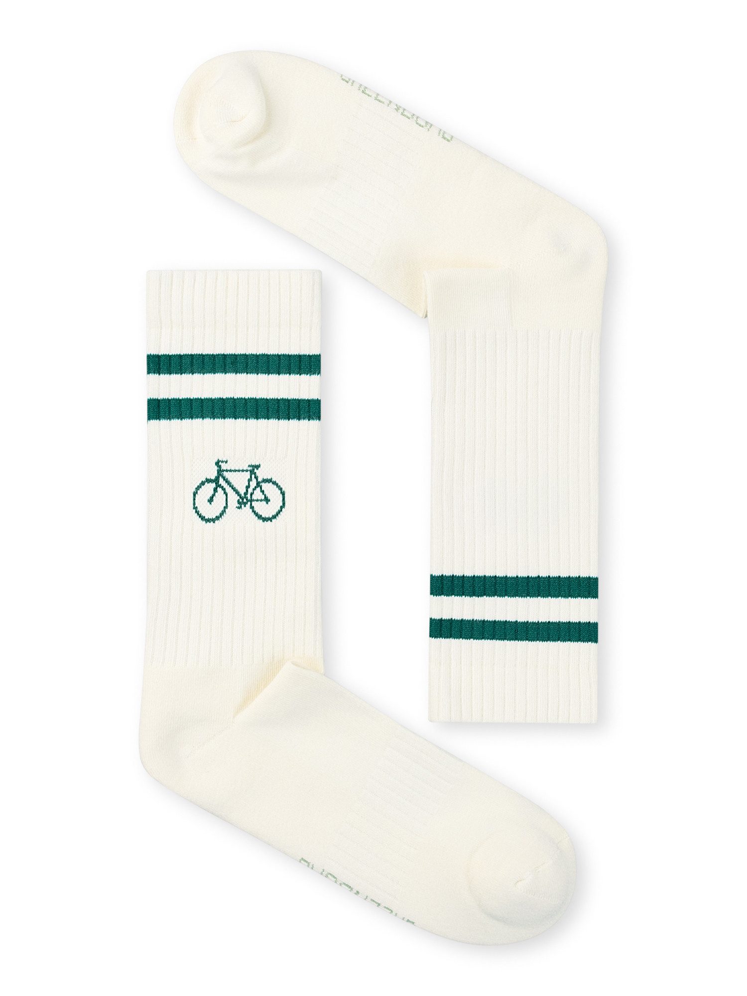 GreenBomb Socken Tennis Socks Bike Pixel sportlicher Ripp-Schaft, hoher Stretch-Anteil, hoher Schaft