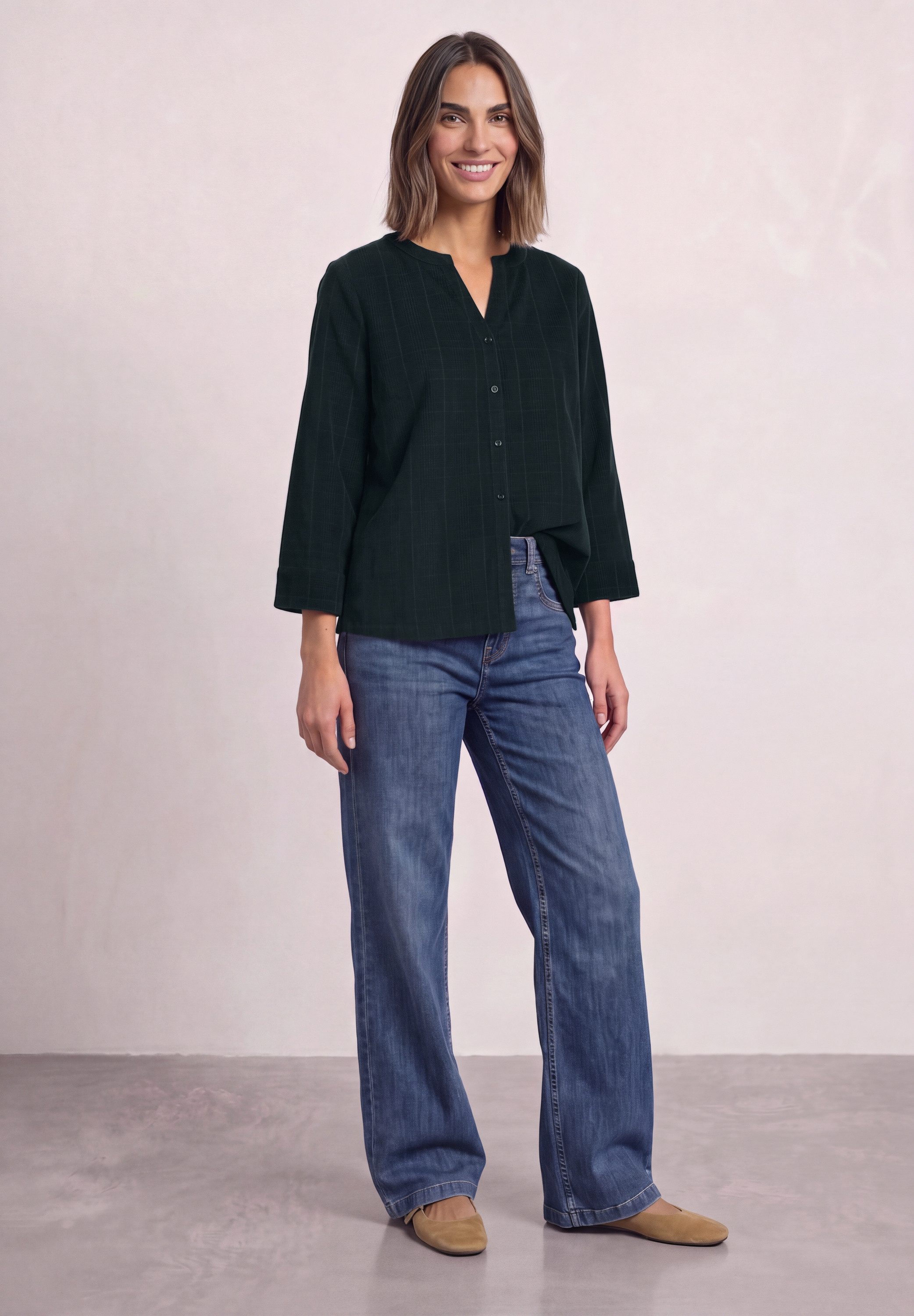 STREET ONE Shirtbluse aus reiner Baumwolle – Bild 3 von 5
