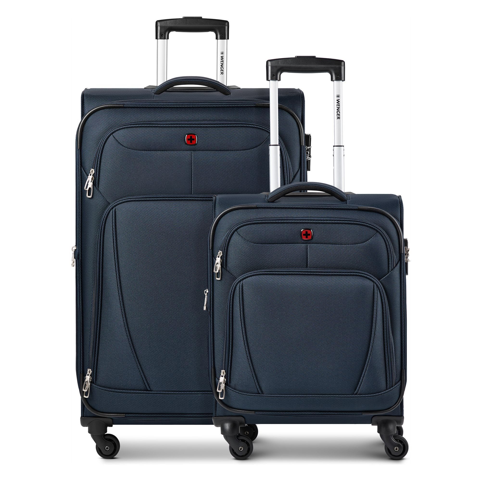 Wenger Trolleyset Beaumont, 4 Rollen, (2-teilig, 2 tlg), Polyester