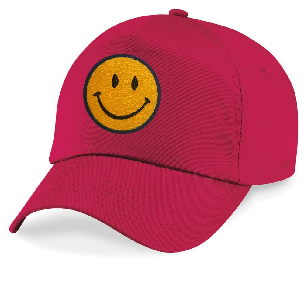 Baseball Cap Kinder SmileyFace Stick Patch Lachen Freude Lauthing