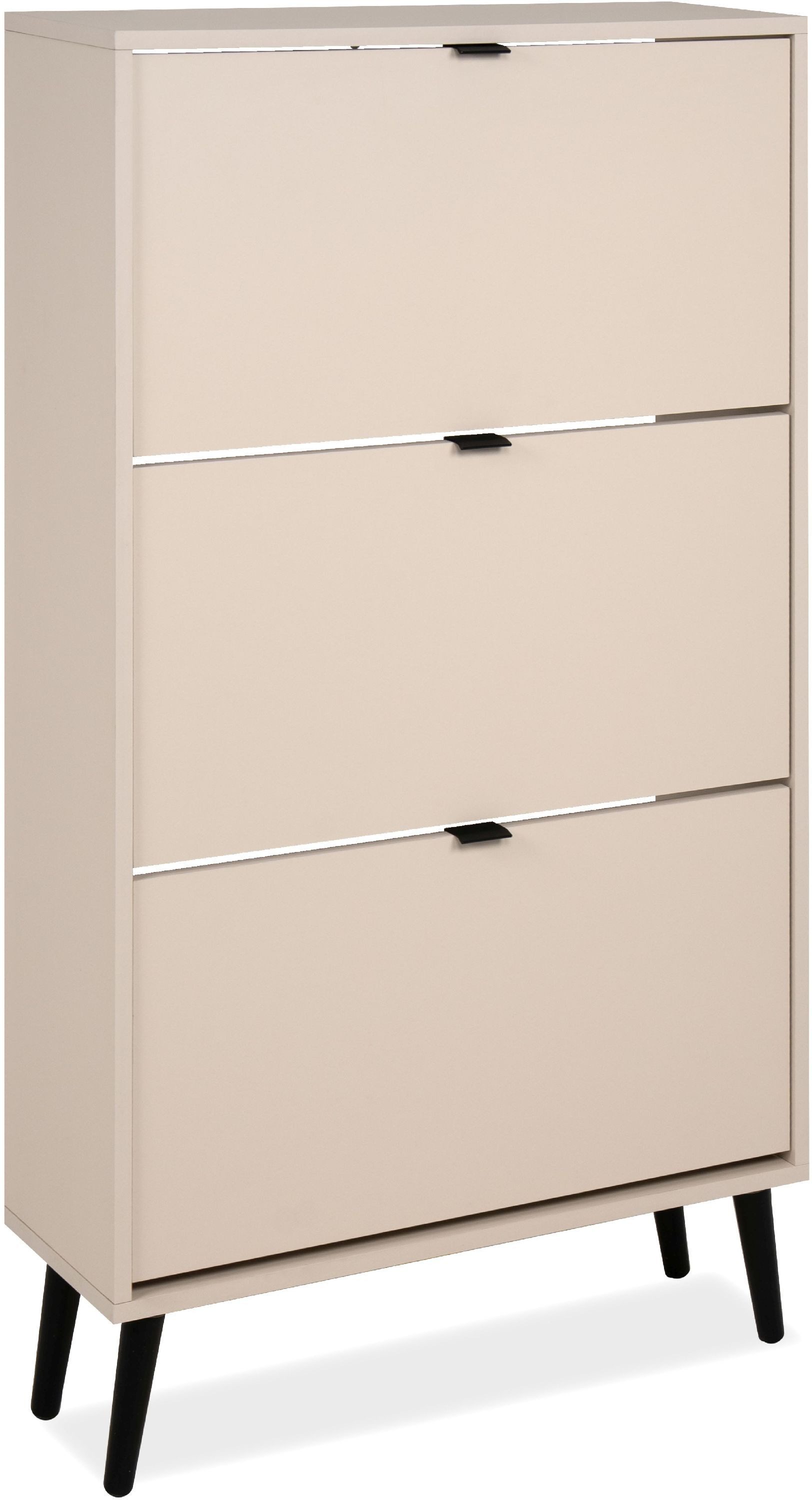 Finori Schuhkipper Vigo 49A, samt melaminbeschichtet MADE IN GERMANY HxBxT 125x70x24 cm