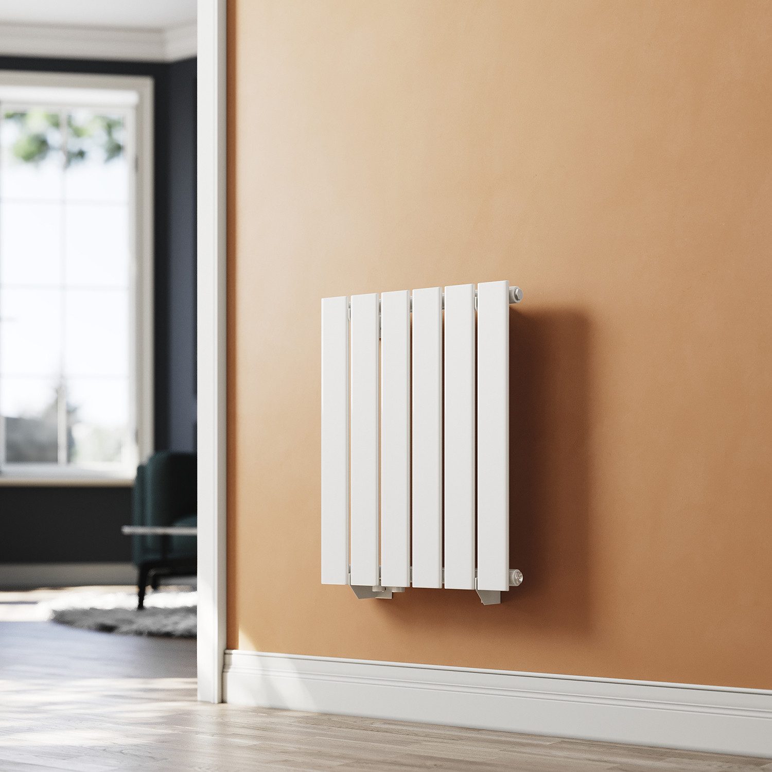 SONNI Heizkörper Heizkörper weiß Paneelheizkörper mit/ohne Chrom/weiß Therm günstig online kaufen