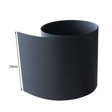 Melko Sichtschutzstreifen Sichtschutz 10X Hart PVC Sichtschutzstreifen Zaun Doppelstabmattenzaun, (Stück, 10-St., 10er Set), Formstabil