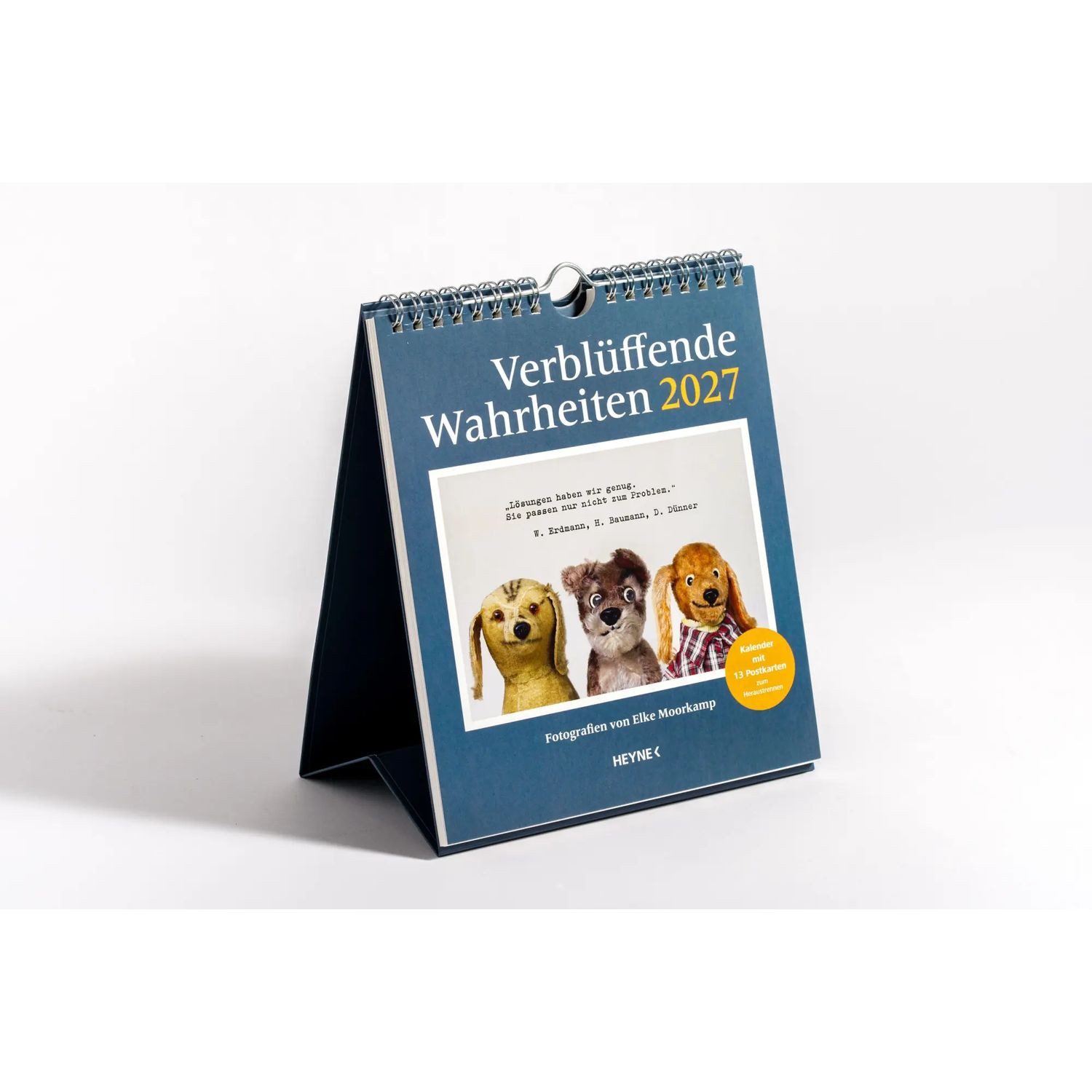Wandkalender Verblüffende Wahrheiten - Postkartenkalender 2027