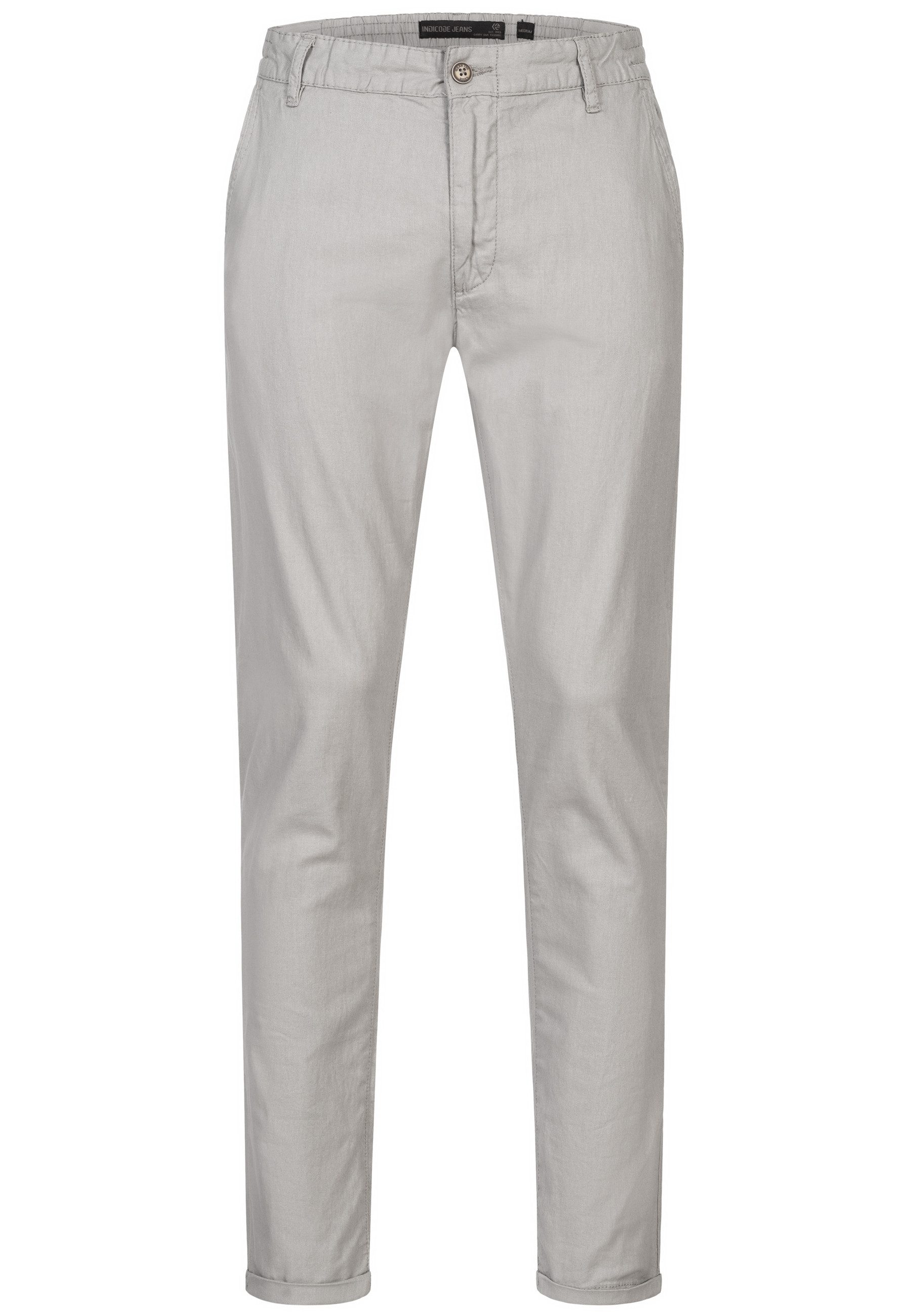 Indicode Leinenhose Herren Haverfield Sommerhose Leinen Herrenhose mit 4 Ta günstig online kaufen