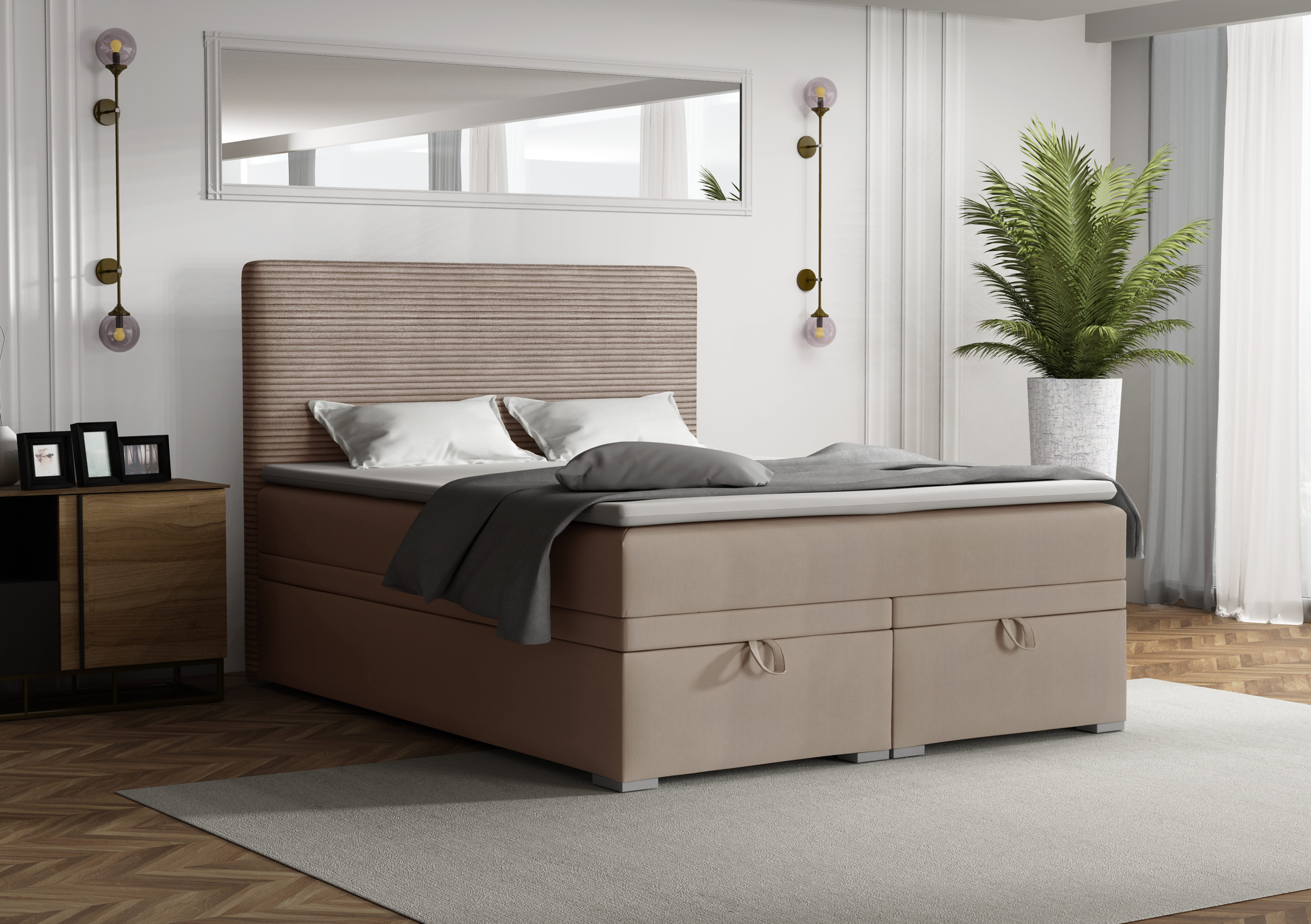 Deine Möbel 24 Boxspringbett DARO Boxbett günstig online kaufen