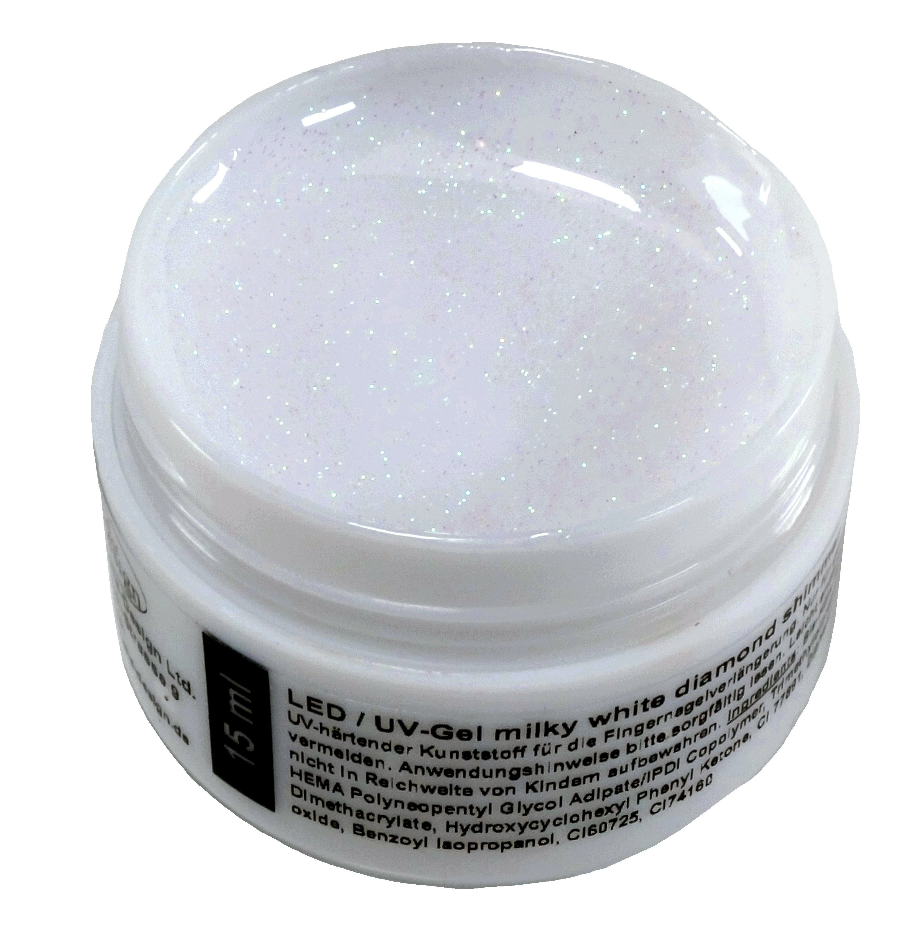 World of Nails-Design UV-Gel LED / UV Aufbau Gel "Diamond Shimmer"
