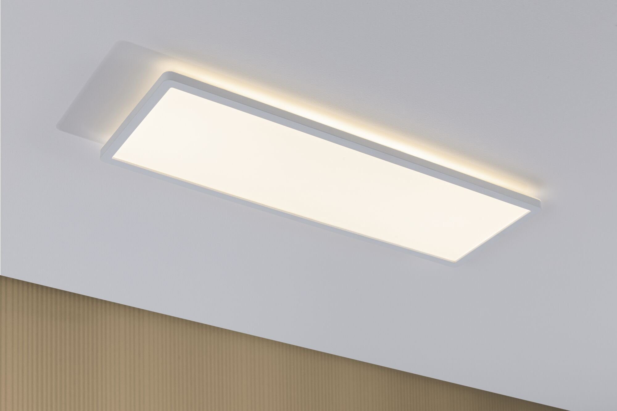 Paulmann LED Panel Atria Shine, LED fest integriert, Warmweiß