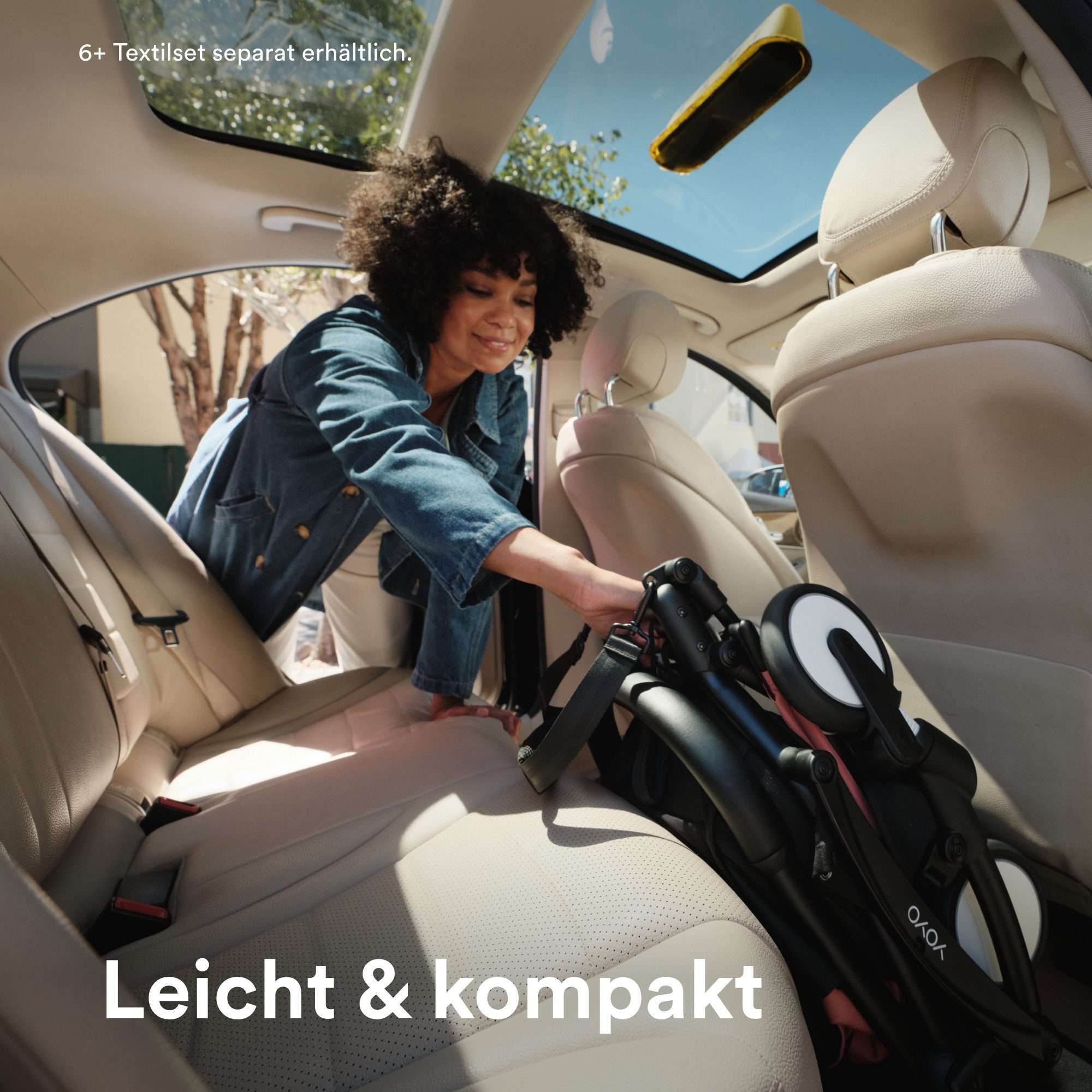 Stokke Kinderwagenaufsatz YOYO® 6+ Textilset, Erfordert YOYO-Gestell (separat erhältlich)