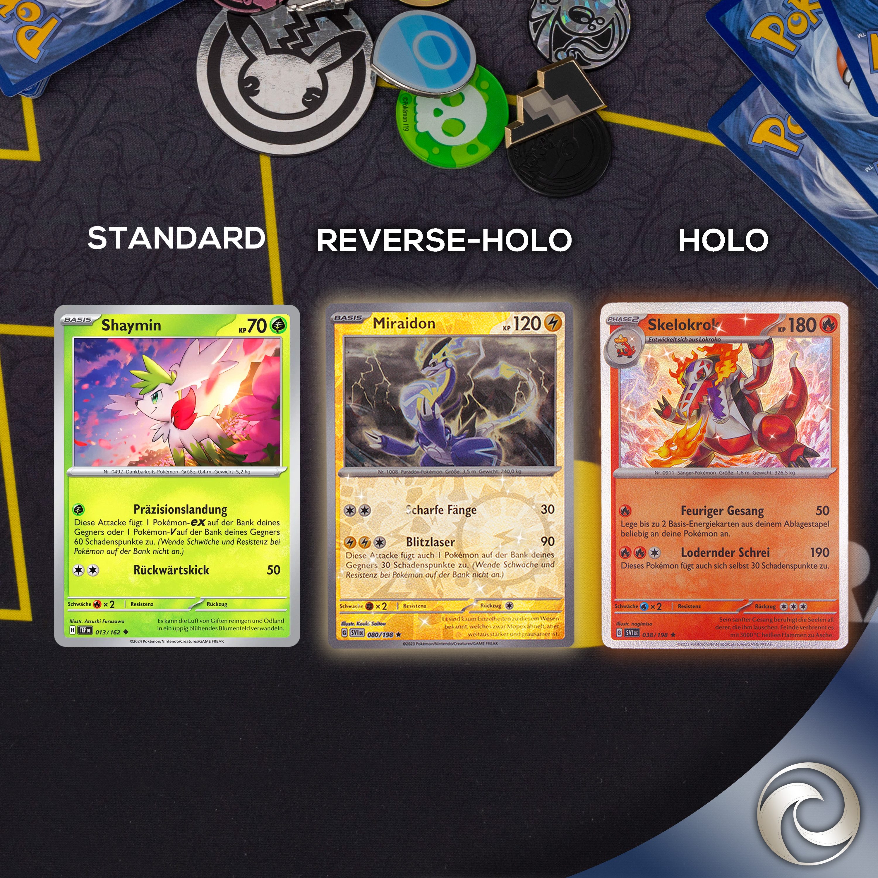 Odisey Sammelkarte 50 Original Pokemon Karten Deutsch mit 1 EX, V, VMAX oder VSTAR