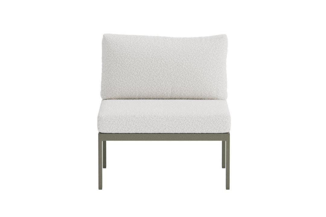 Venture Home Gartenliege Copacabana Gartensofa Mittelmodul braun.