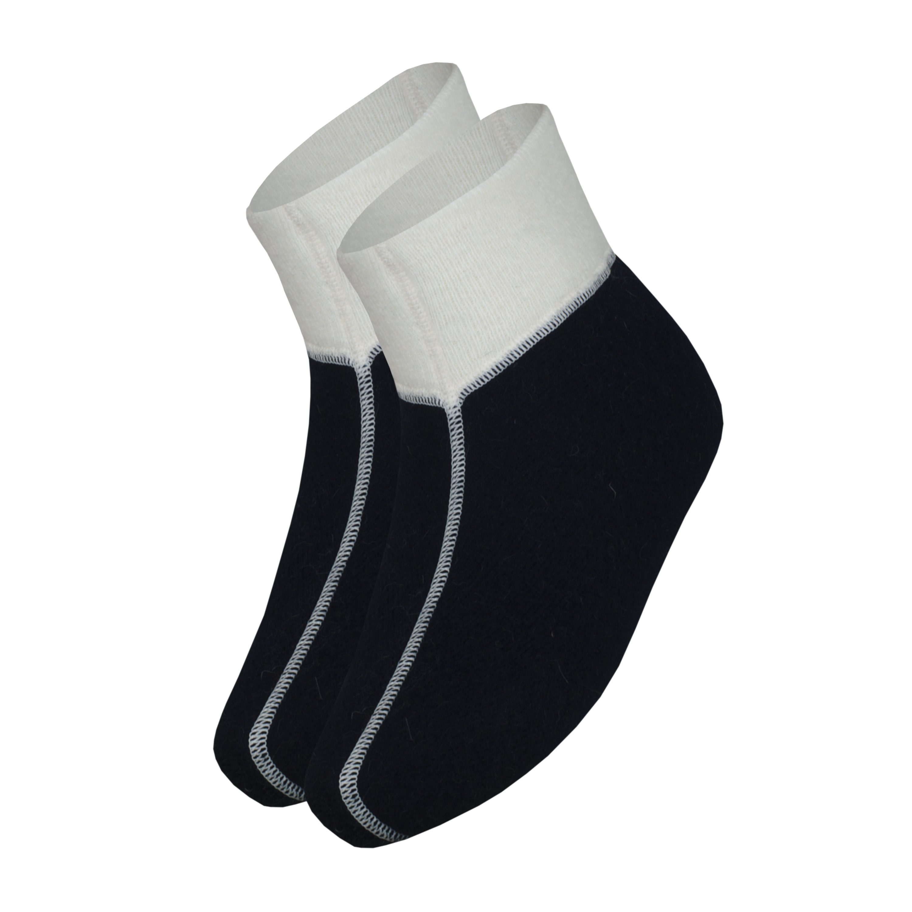 wobera NATUR Gesundheitssocken Doppelwandige Fußwärmer/Bettschuhe für günstig online kaufen