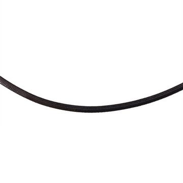 Heideman Collier Rick schwarz farben (inkl. Geschenkverpackung), Halskette Männer ohne Anhänger