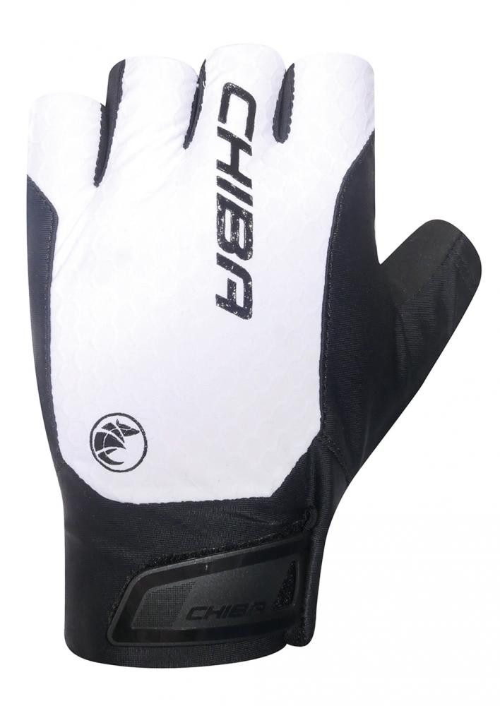 Chiba Fahrradhandschuhe CHIBA Pure Race II - Radhandschuhe weiß 3XL, atmungsaktiv, leicht, dir