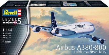 Revell® Modellbausatz Airbus A380-800 Lufthansa - New Livery, Maßstab 1:144, Made in Europe