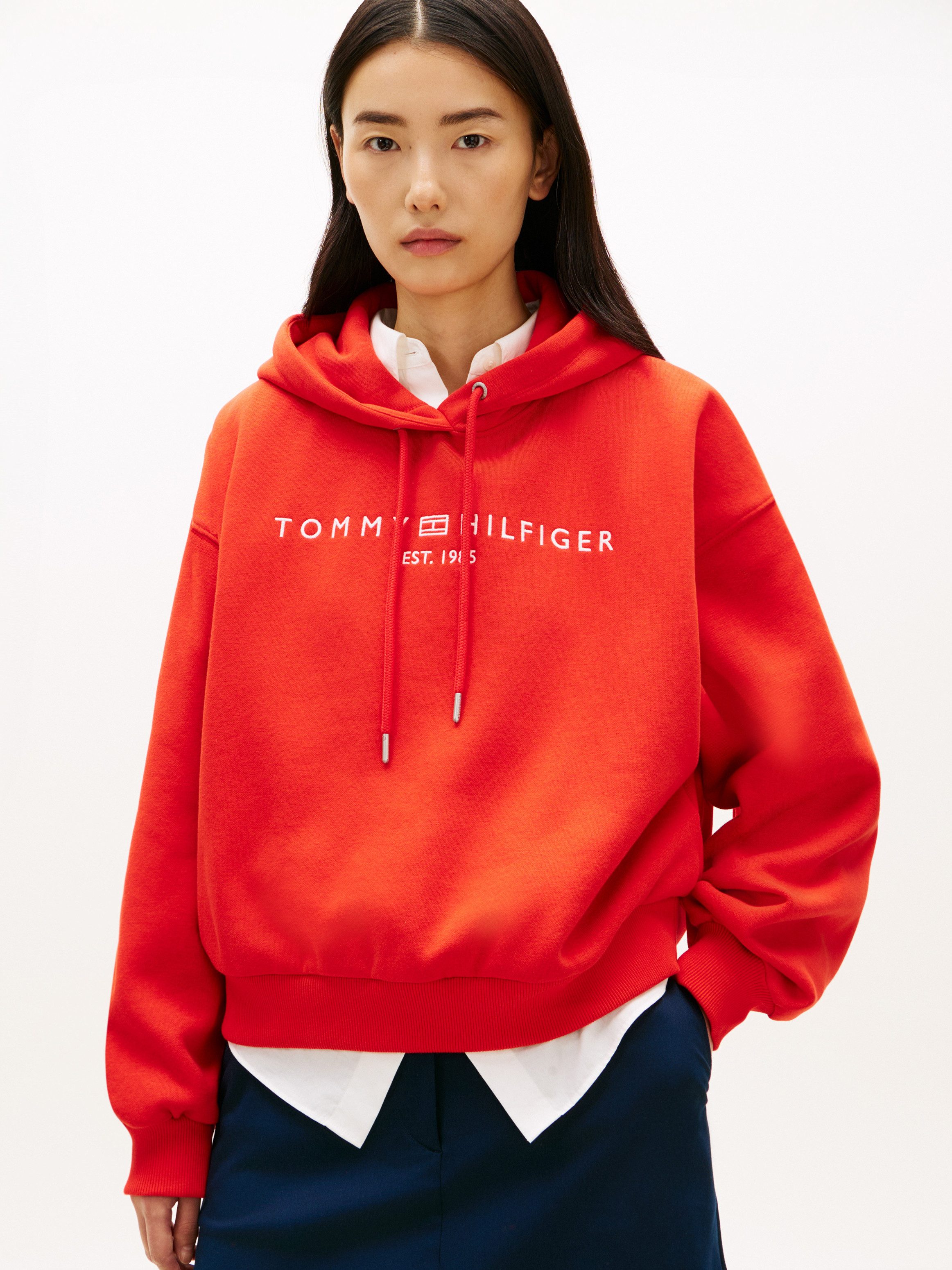 Tommy Hilfiger Kapuzensweatshirt CORP LOGO MDRN HOODIE günstig online kaufen