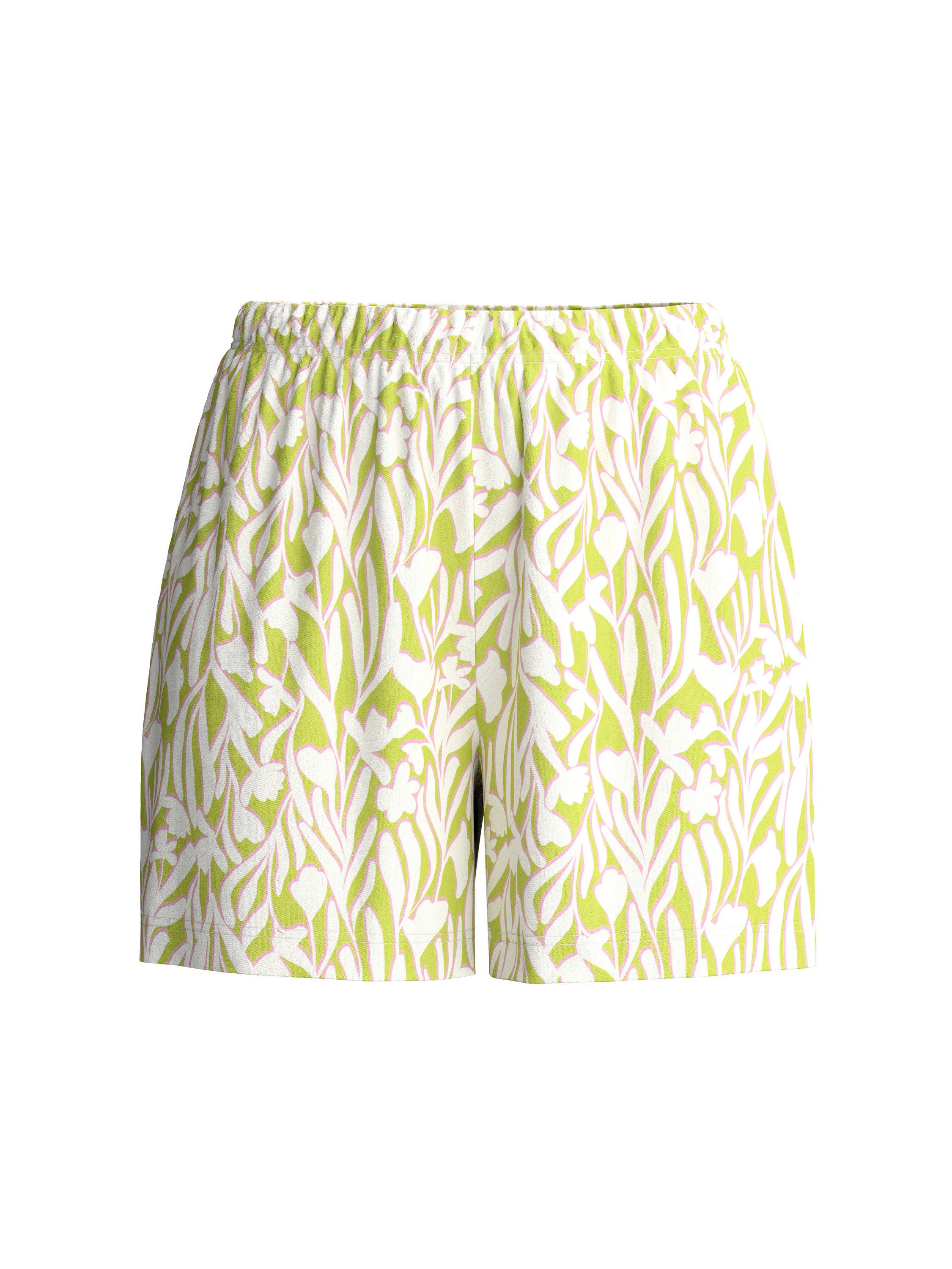 CALIDA Pyjamashorts Late Bloom M&M Damen (1-tlg) weich, glatt und komfortabel