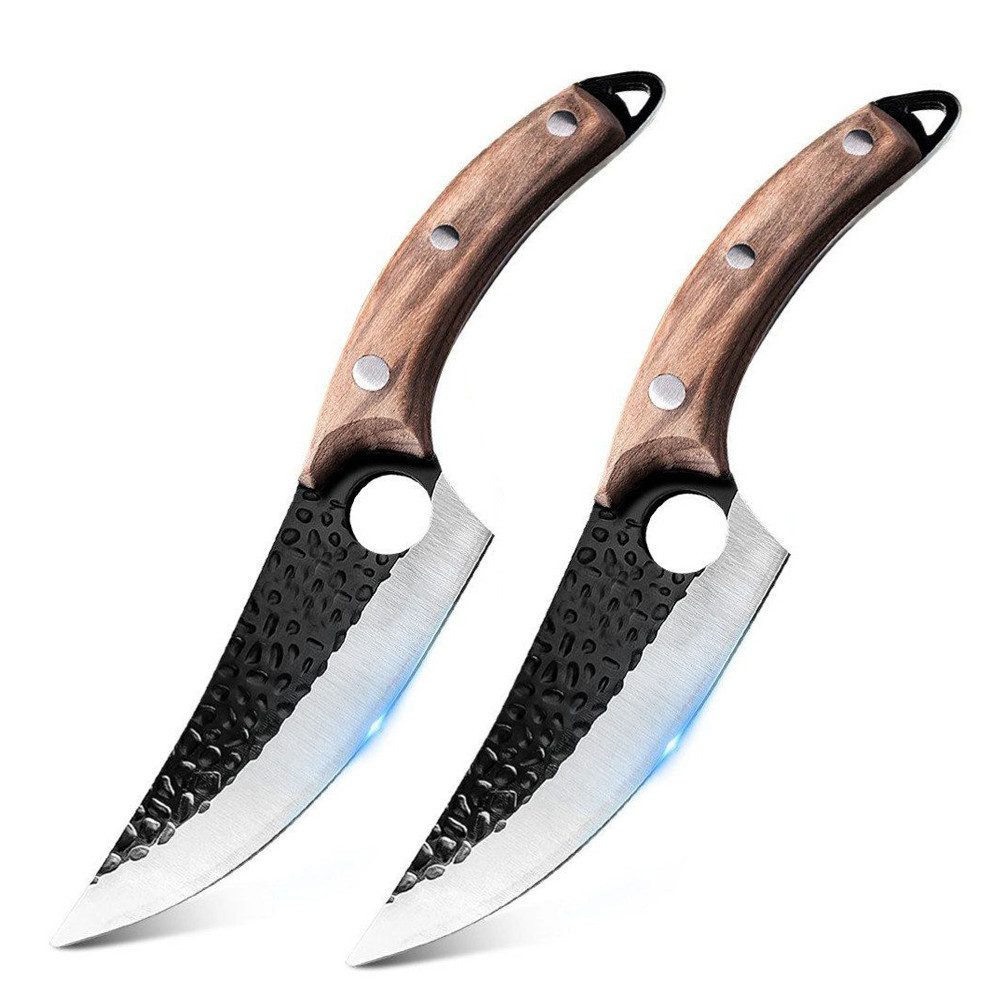 FANNOU Spickmesser Küchenmesser Scharf, Klingenlänge 14,5 cm, Ausbeinmesser für Gemüse und Fleisch, Knife Perfekt zum Schneiden