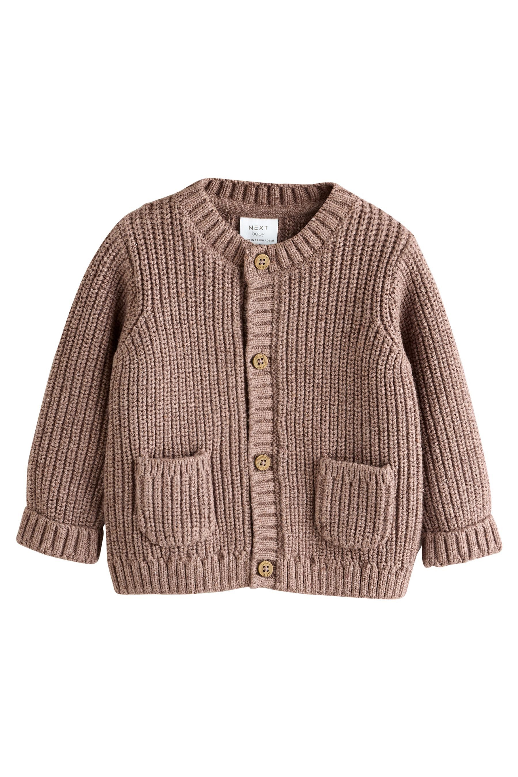 Next Strickjacke Baby-Strickjacke mit Stickerei (1-tlg)