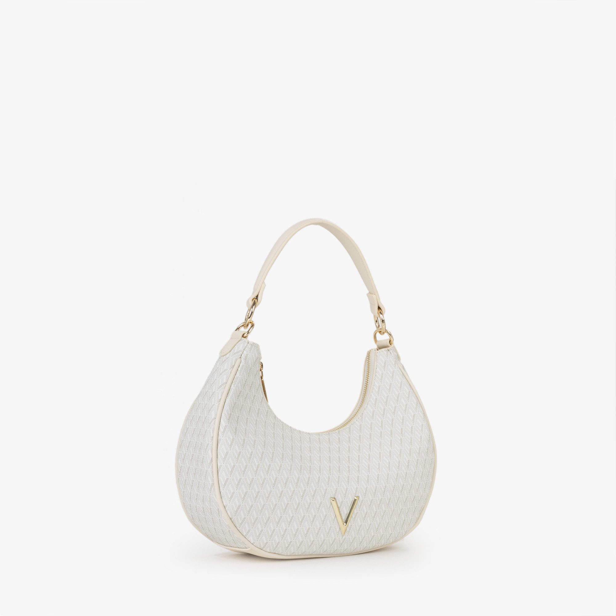 VALENTINO BAGS Hobo QUEEN RE, Handtasche, Henkeltasche, Schultertasche mit dezentem Muster