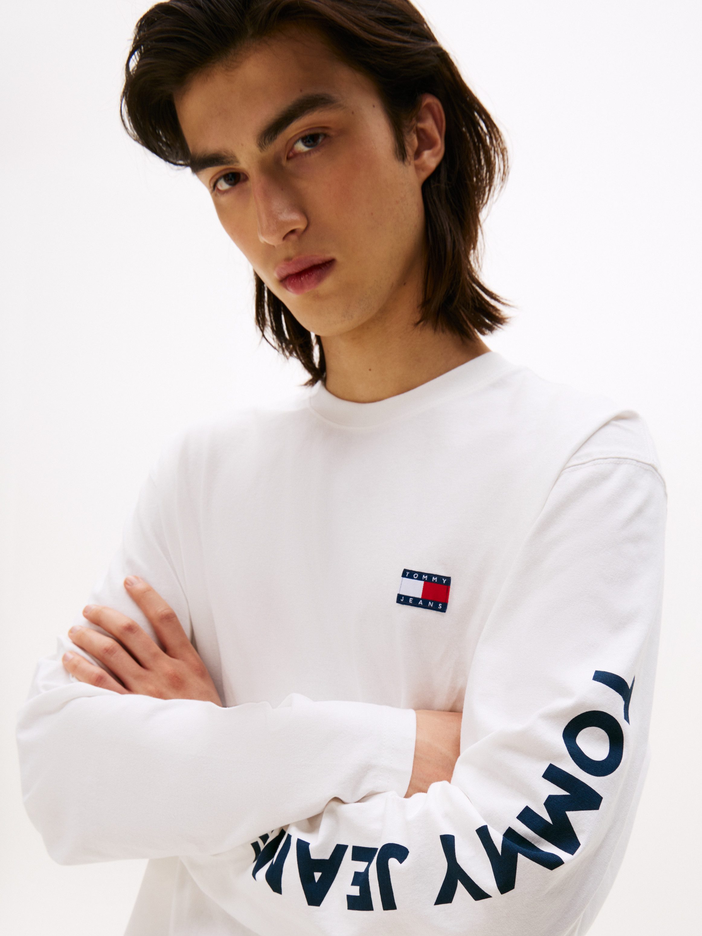 Tommy Jeans Langarmshirt Classic Relaxed Fit günstig online kaufen