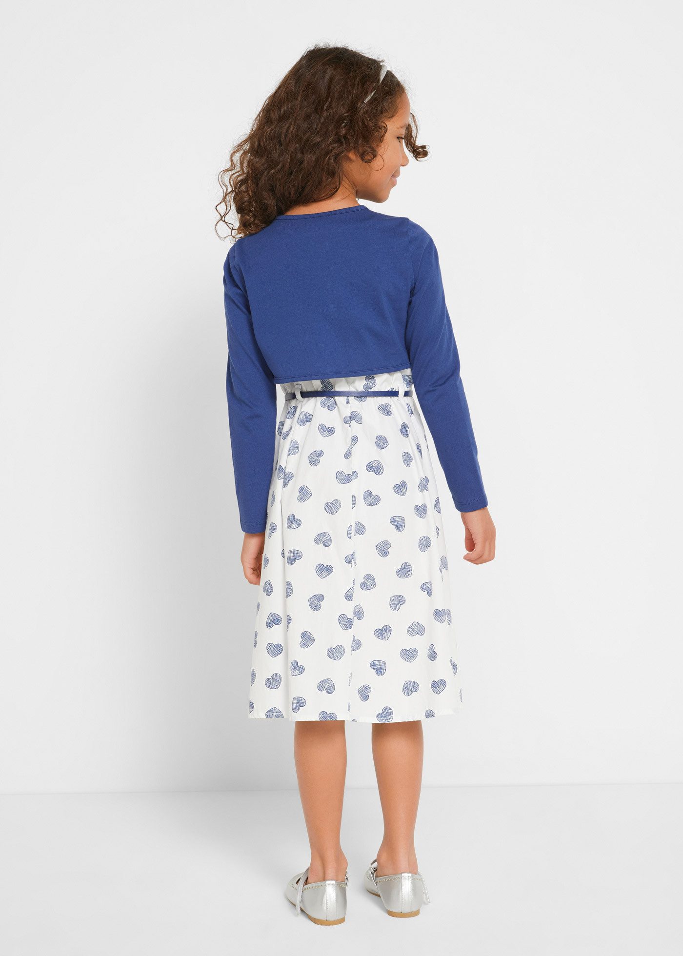 bonprix Sommerkleid (Set, 3-tlg) festlicher Stil, Set, aus Baumwolle und Polyurethan