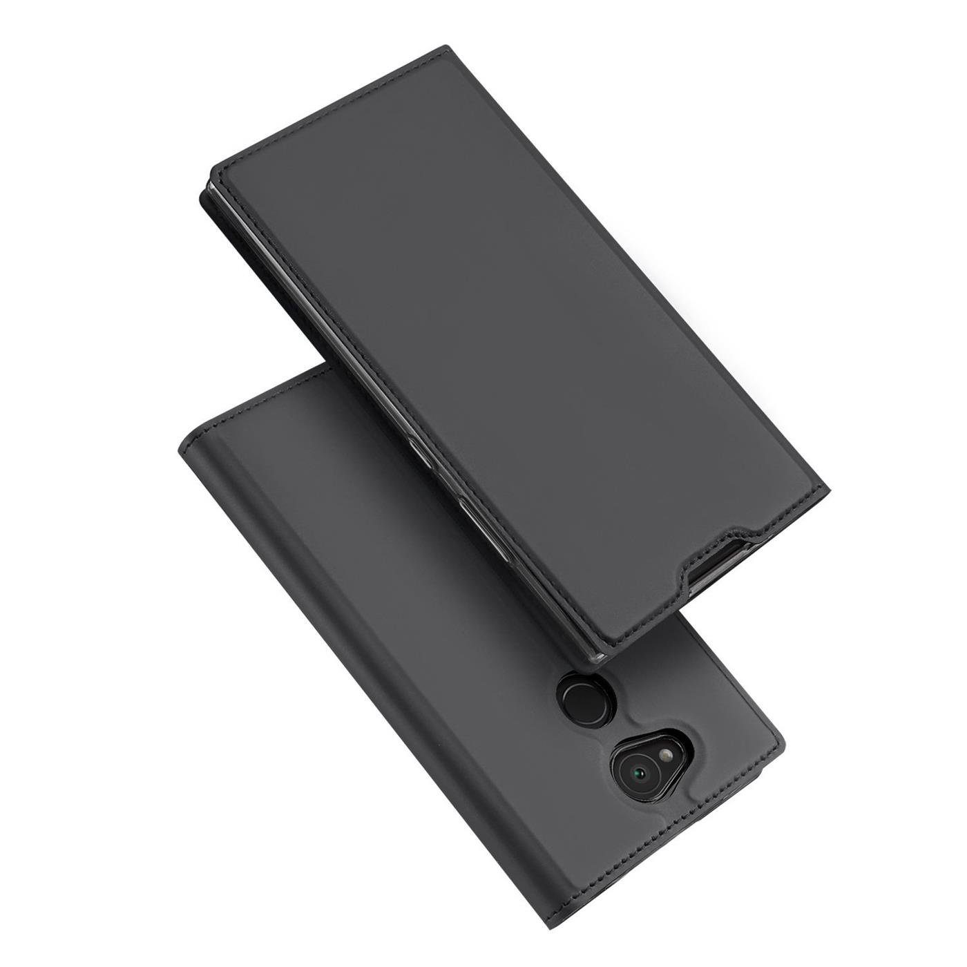 CoolGadget Handyhülle Magnet Case Handy Tasche für Sony Xperia XA2 5,2 Zoll, Hülle Klapphülle Ultra Slim Flip Cover für Sony XA2 Schutzhülle